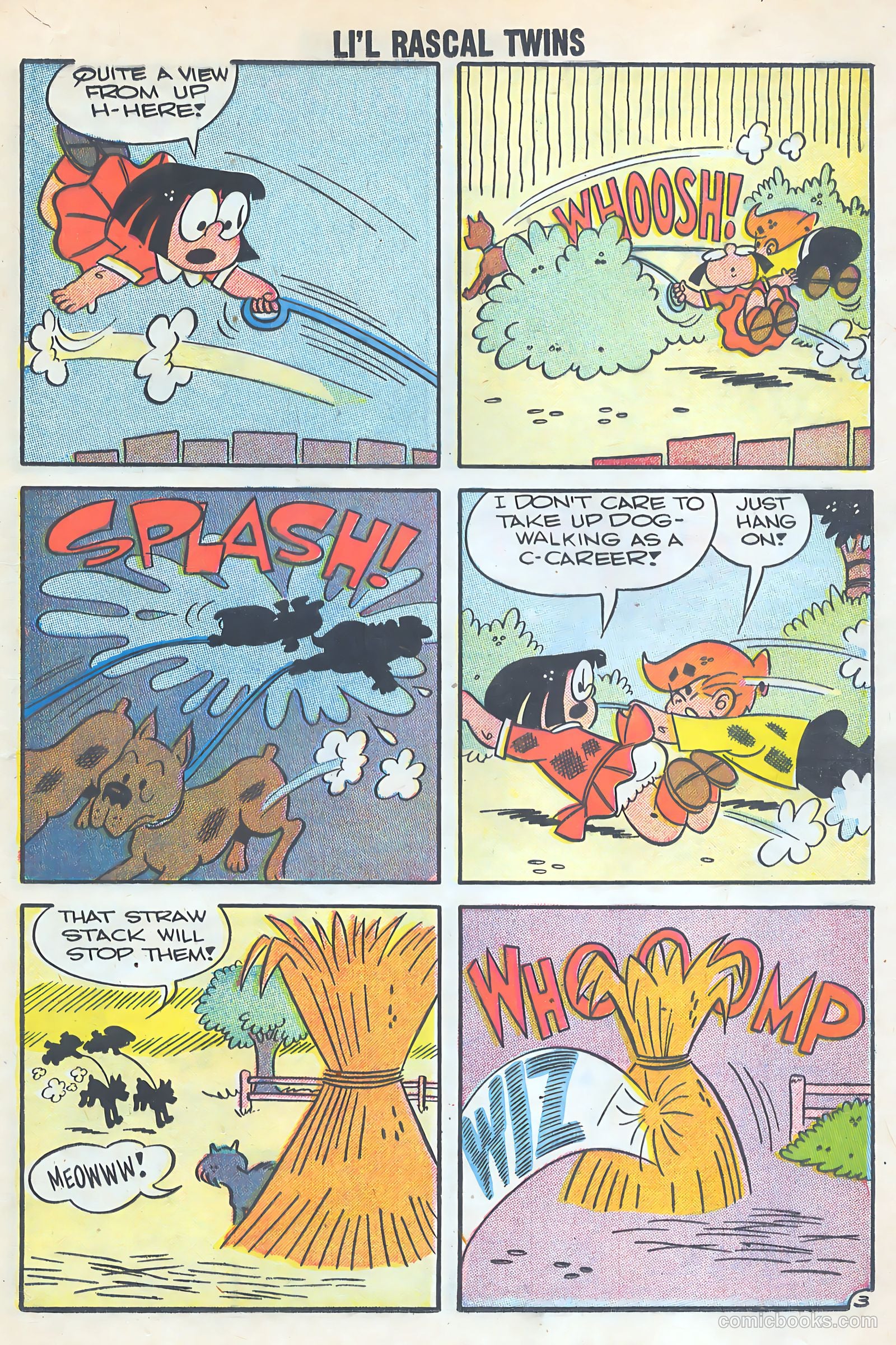 Li'l Rascal Twins #10 (1958) — page 17 of 37