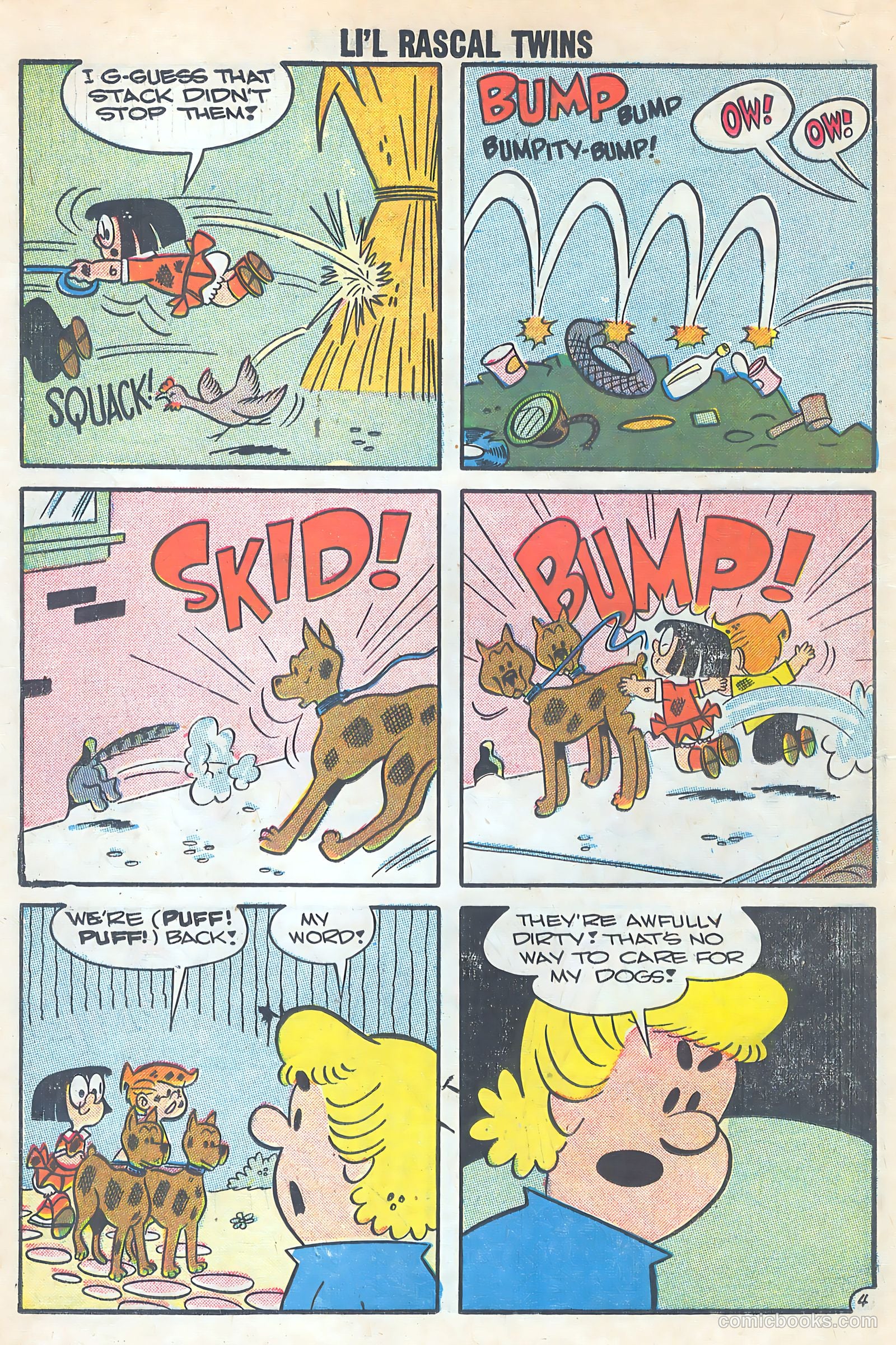 Li'l Rascal Twins #10 (1958) — page 18 of 37