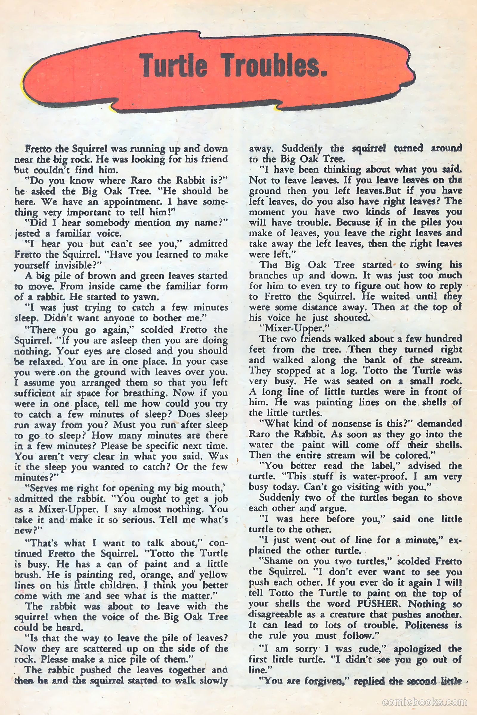 Li'l Rascal Twins #10 (1958) — page 20 of 37