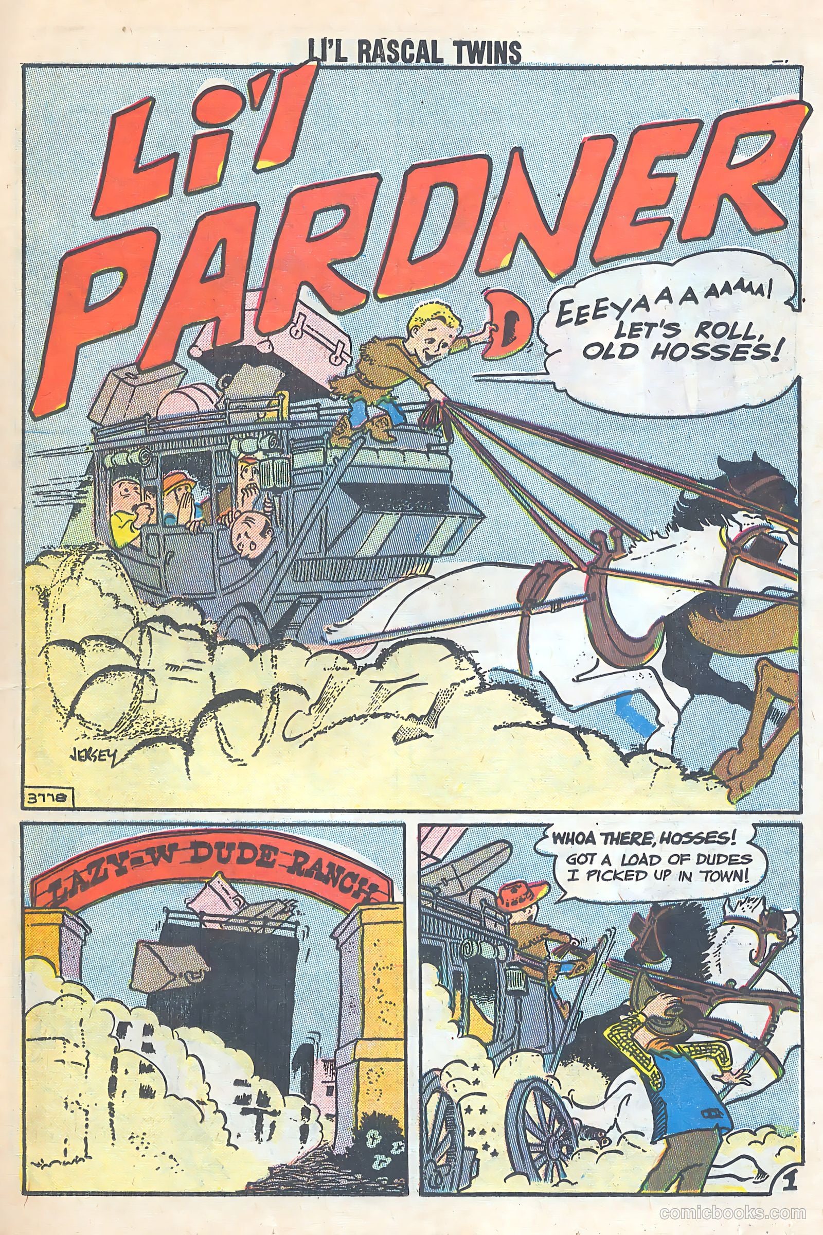 Li'l Rascal Twins #10 (1958) — page 23 of 37