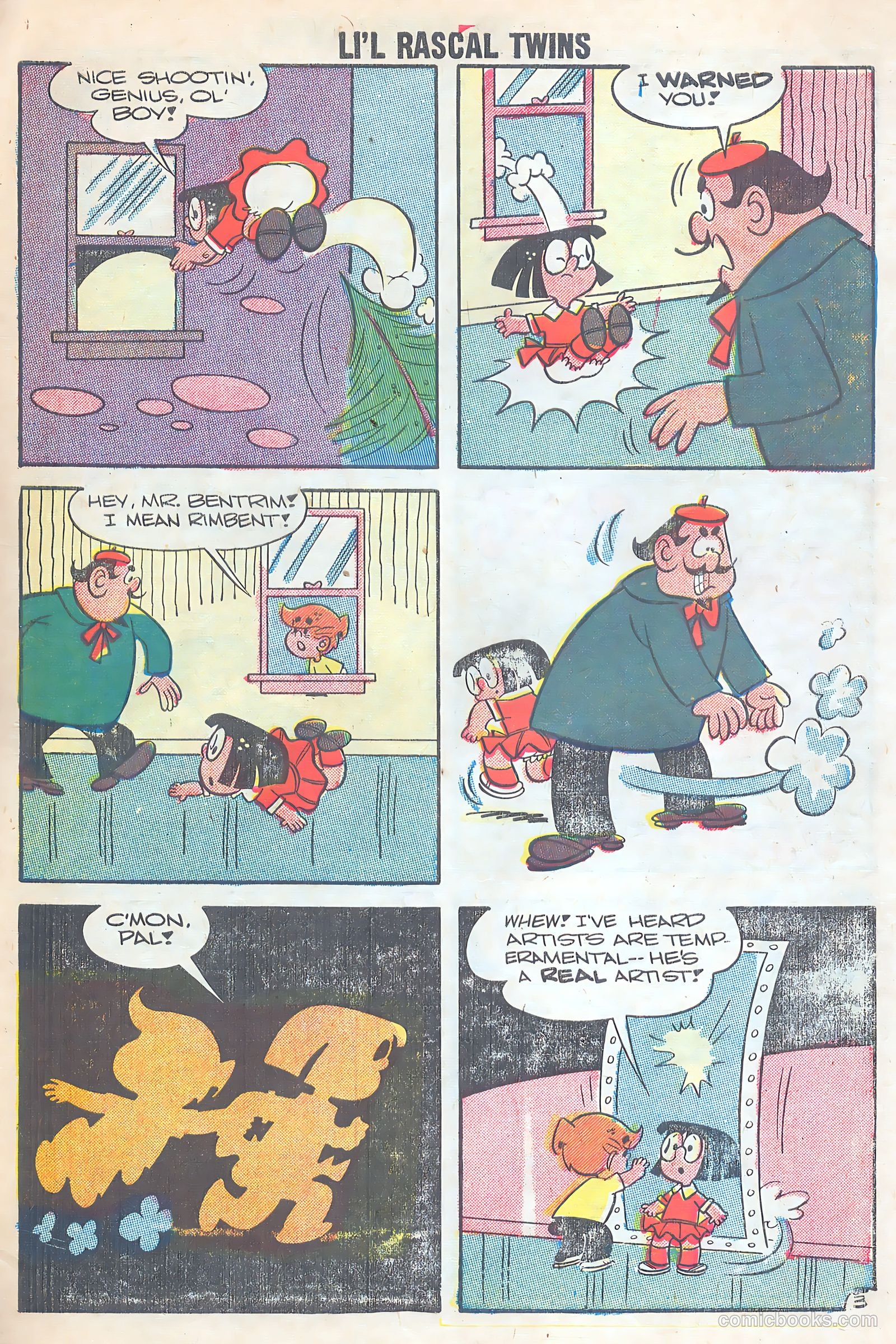 Li'l Rascal Twins #10 (1958) — page 31 of 37