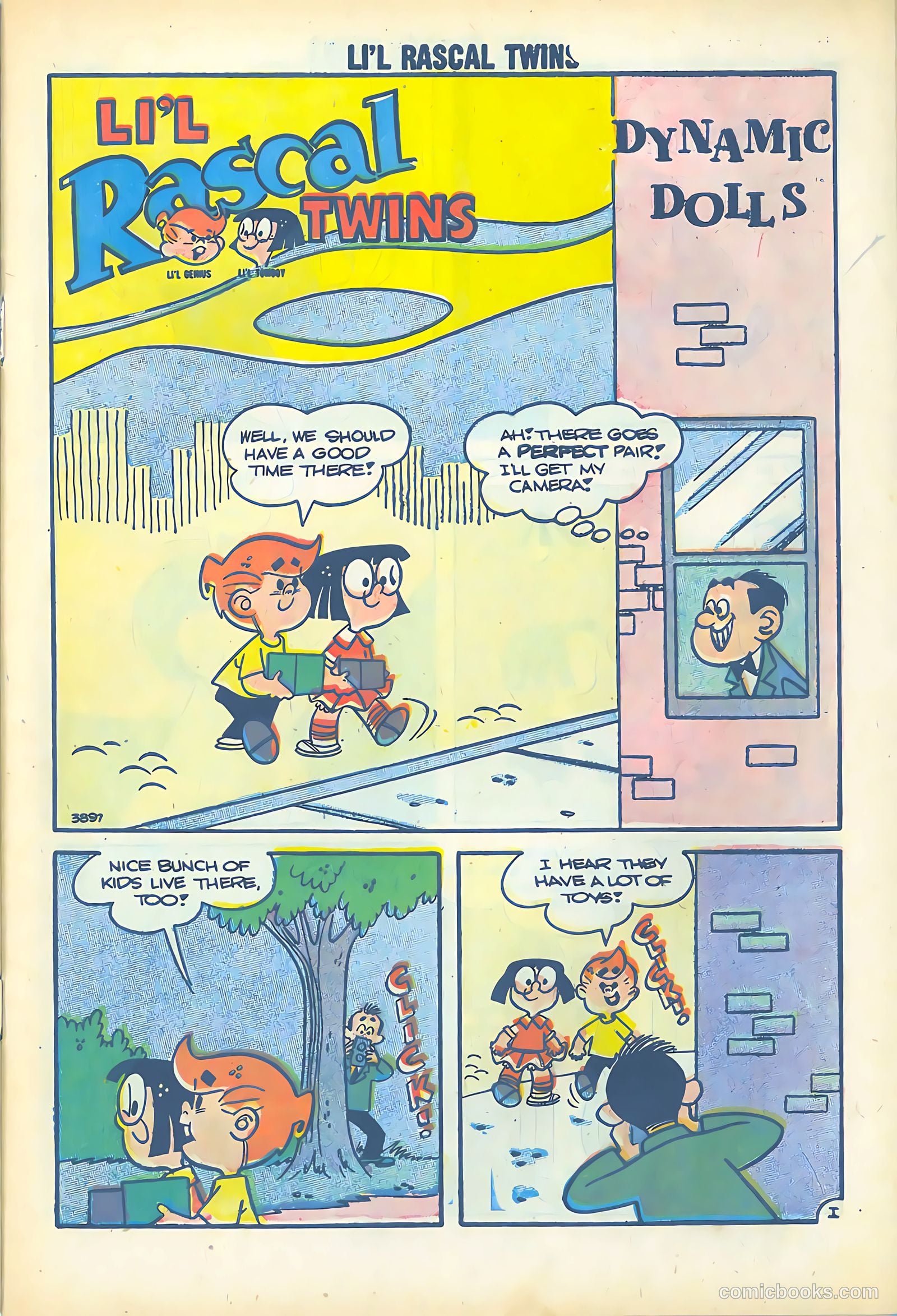 Li'l Rascal Twins #11 (1958) — page 3 of 36