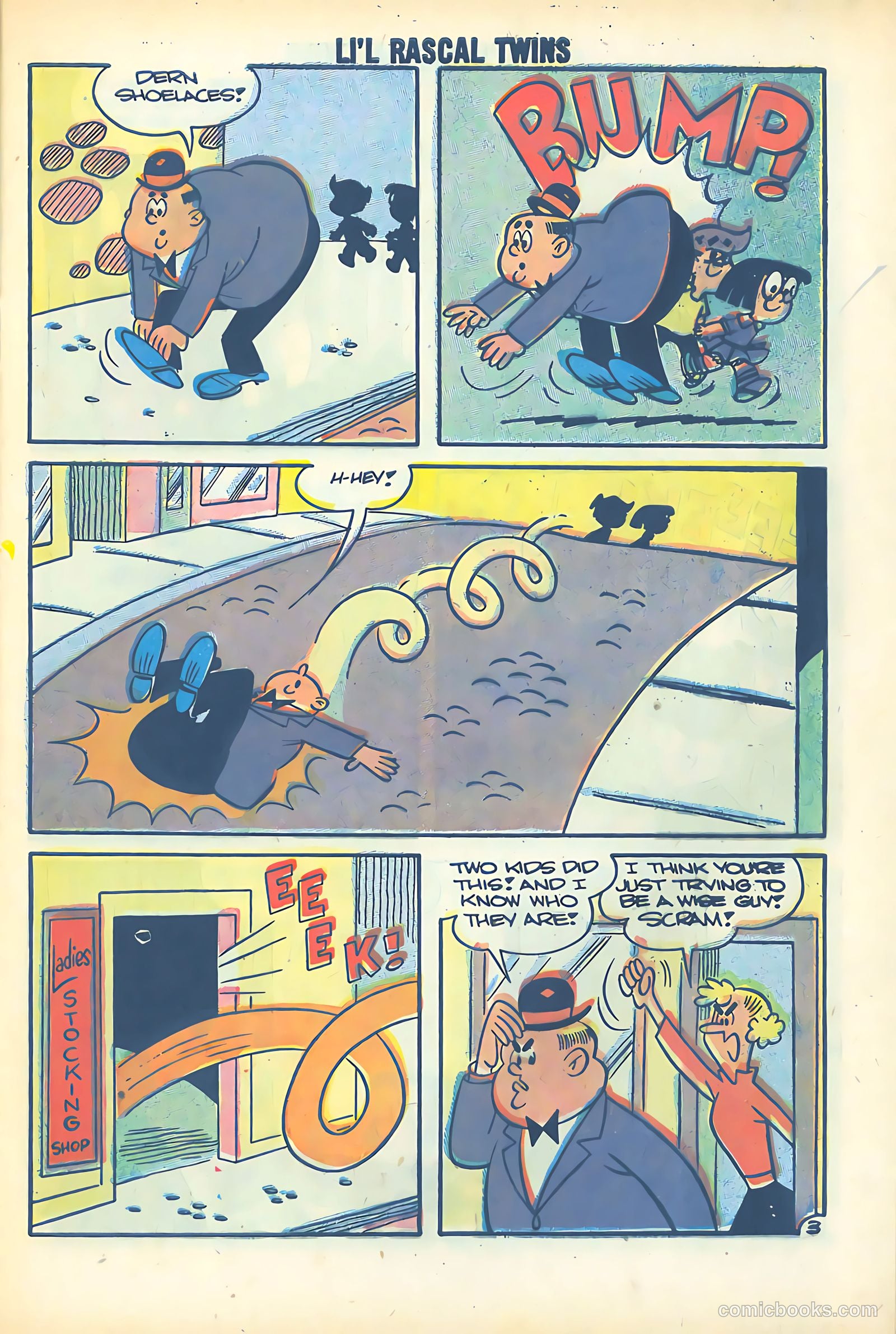 Li'l Rascal Twins #11 (1958) — page 5 of 36