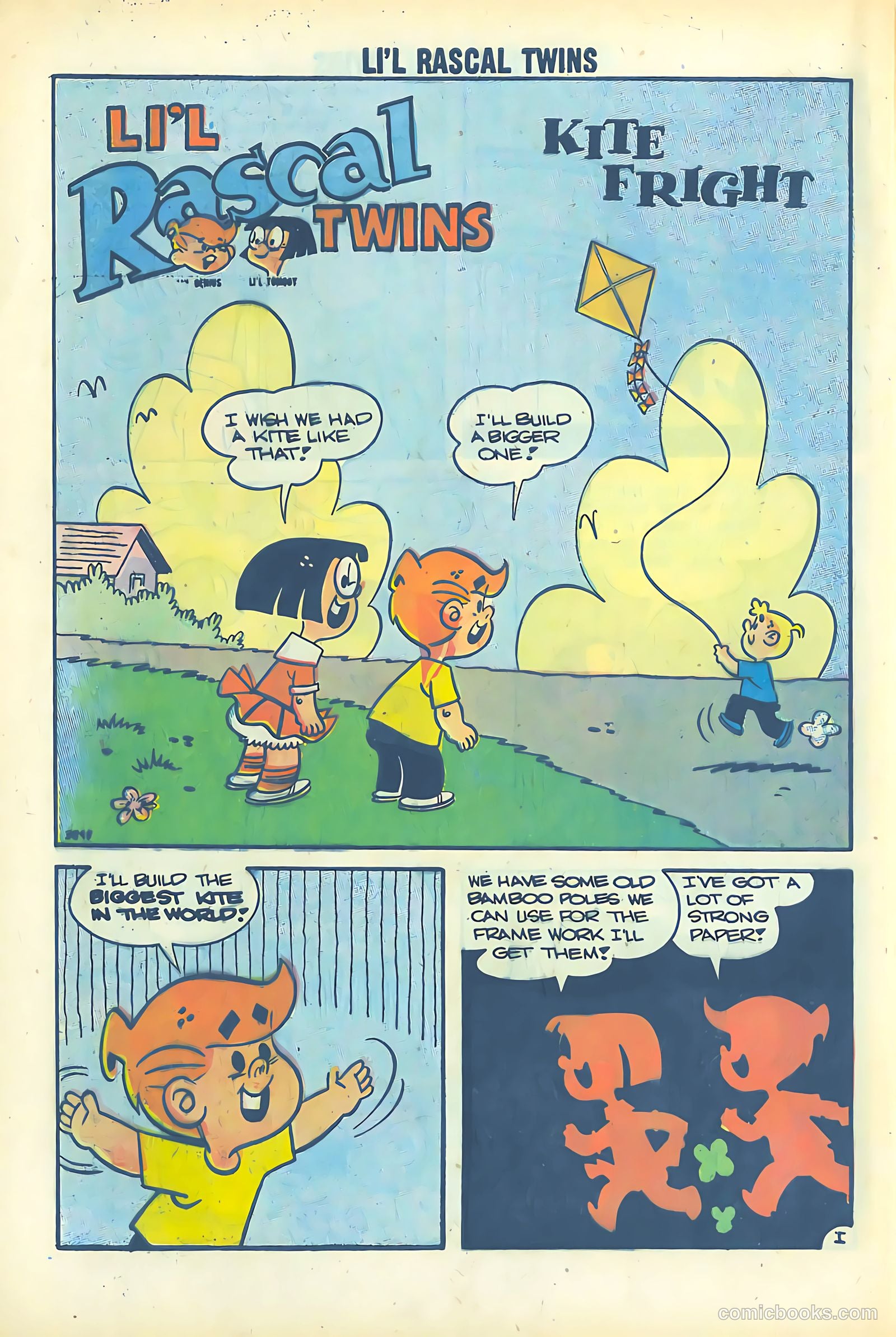 Li'l Rascal Twins #11 (1958) — page 8 of 36
