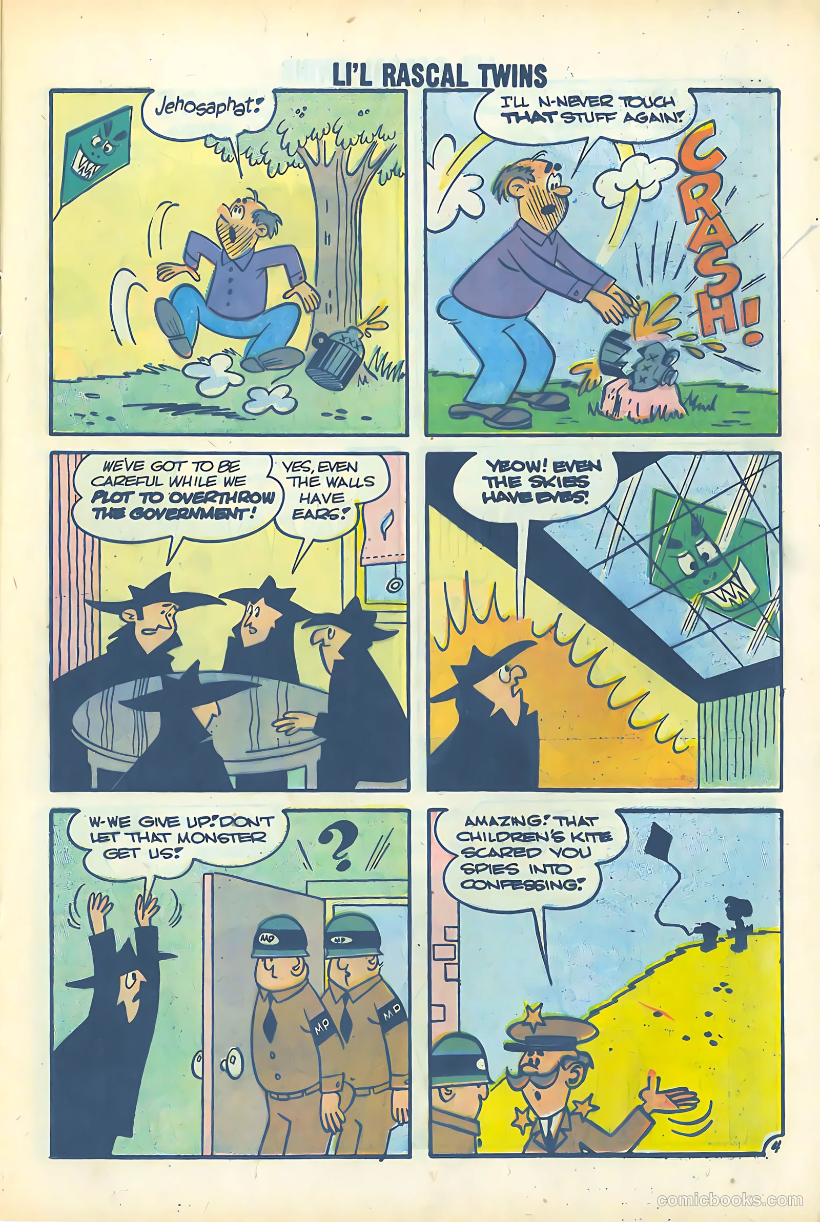 Li'l Rascal Twins #11 (1958) — page 13 of 36