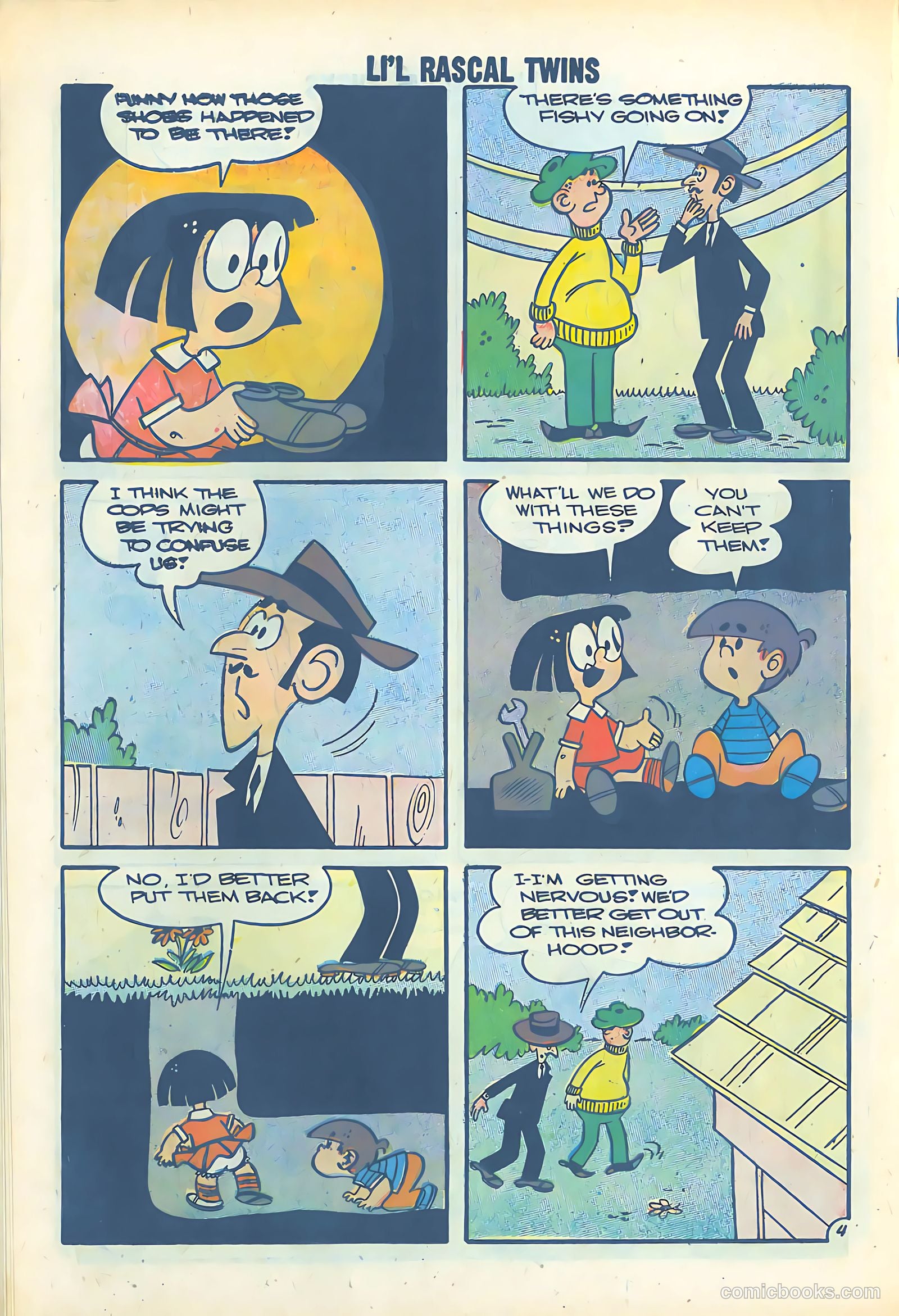 Li'l Rascal Twins #11 (1958) — page 18 of 36