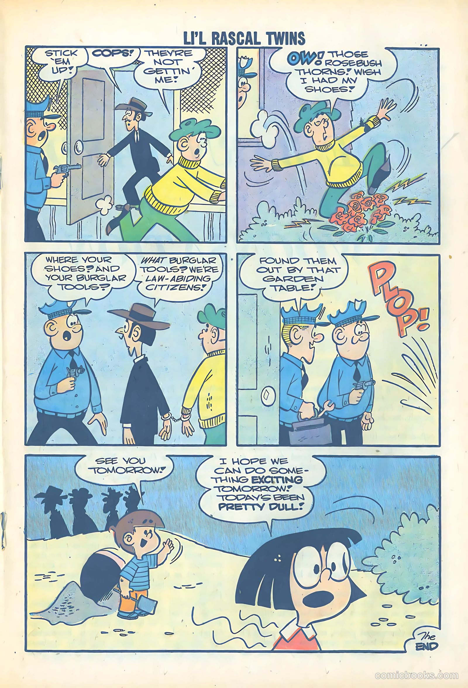 Li'l Rascal Twins #11 (1958) — page 19 of 36