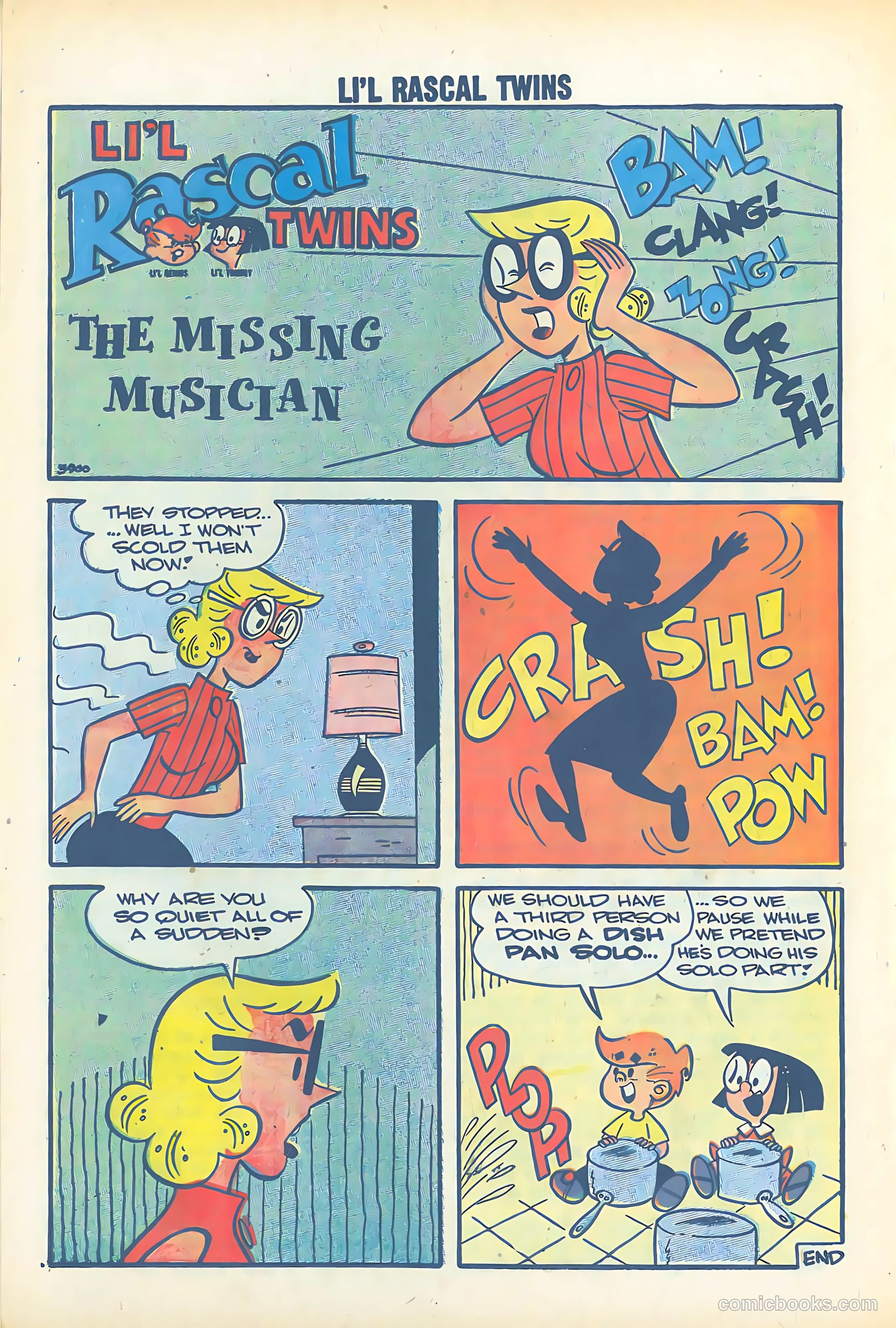 Li'l Rascal Twins #11 (1958) — page 22 of 36