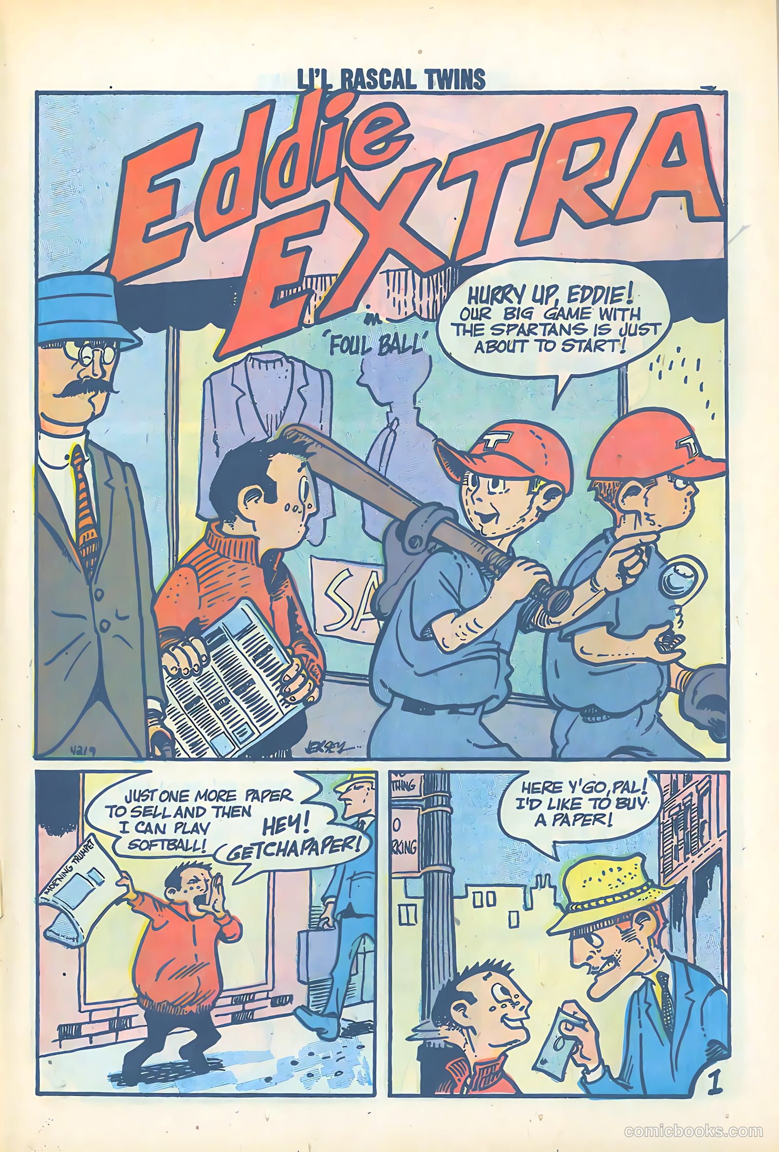 Li'l Rascal Twins #11 (1958) — page 23 of 36