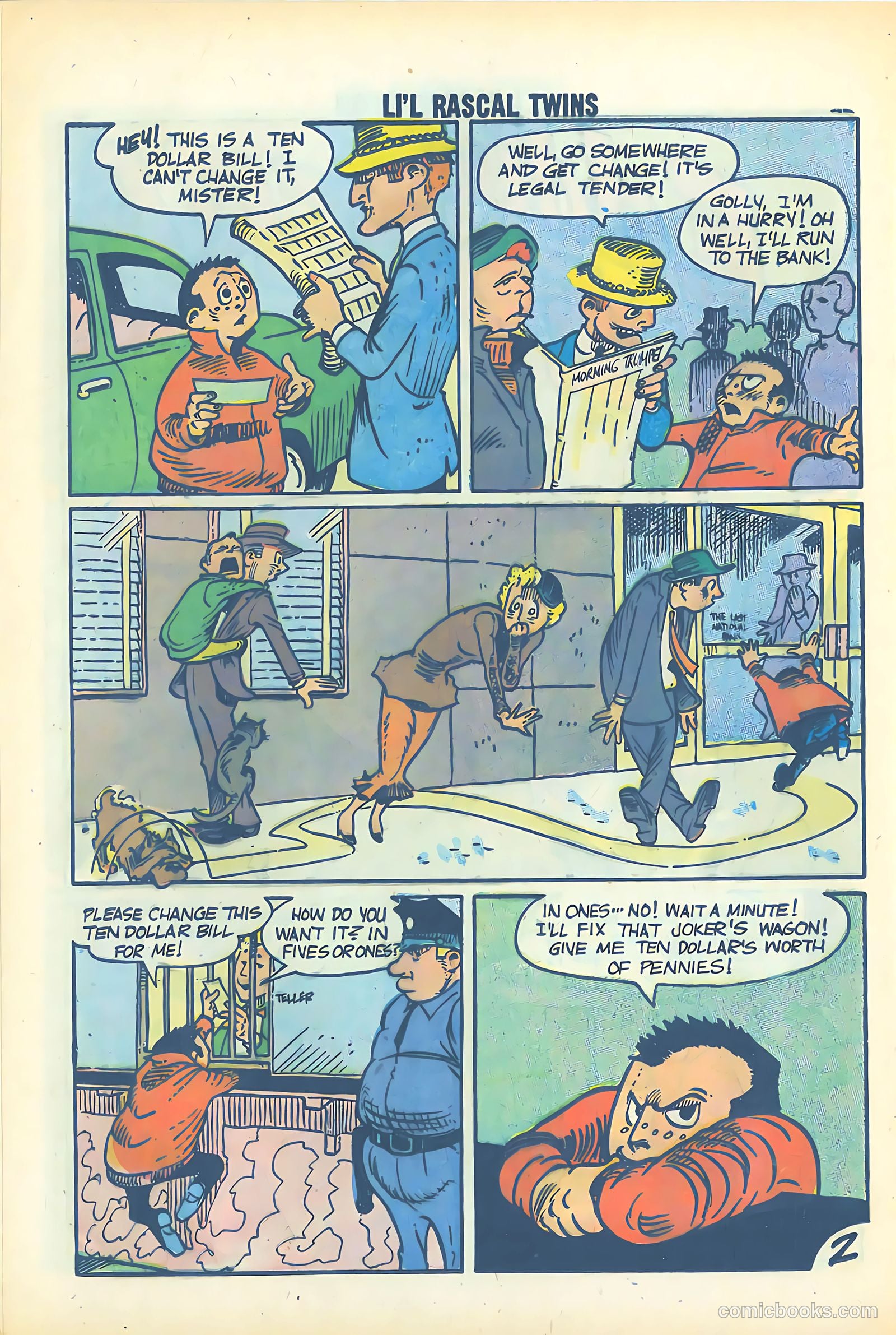Li'l Rascal Twins #11 (1958) — page 24 of 36