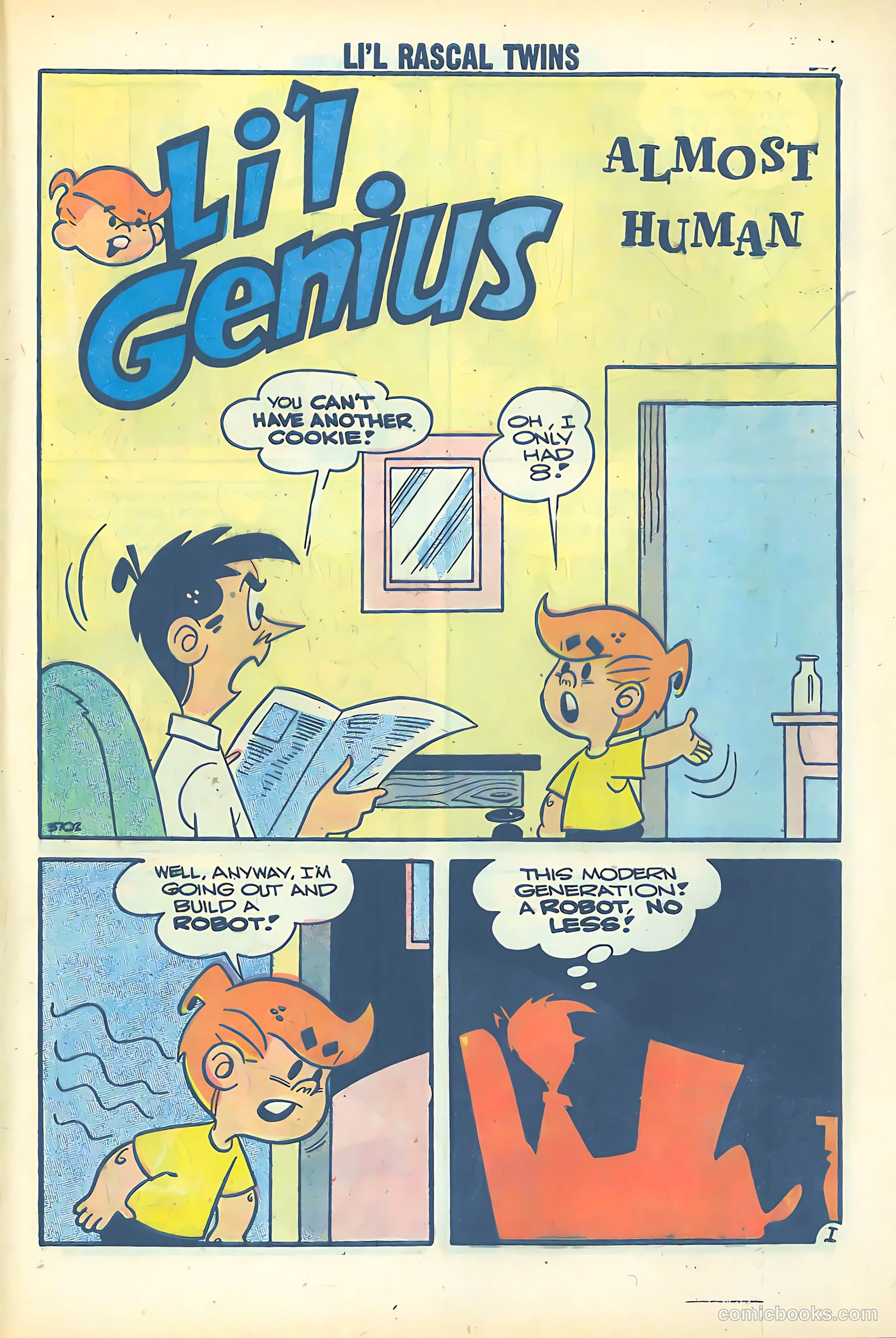 Li'l Rascal Twins #11 (1958) — page 29 of 36