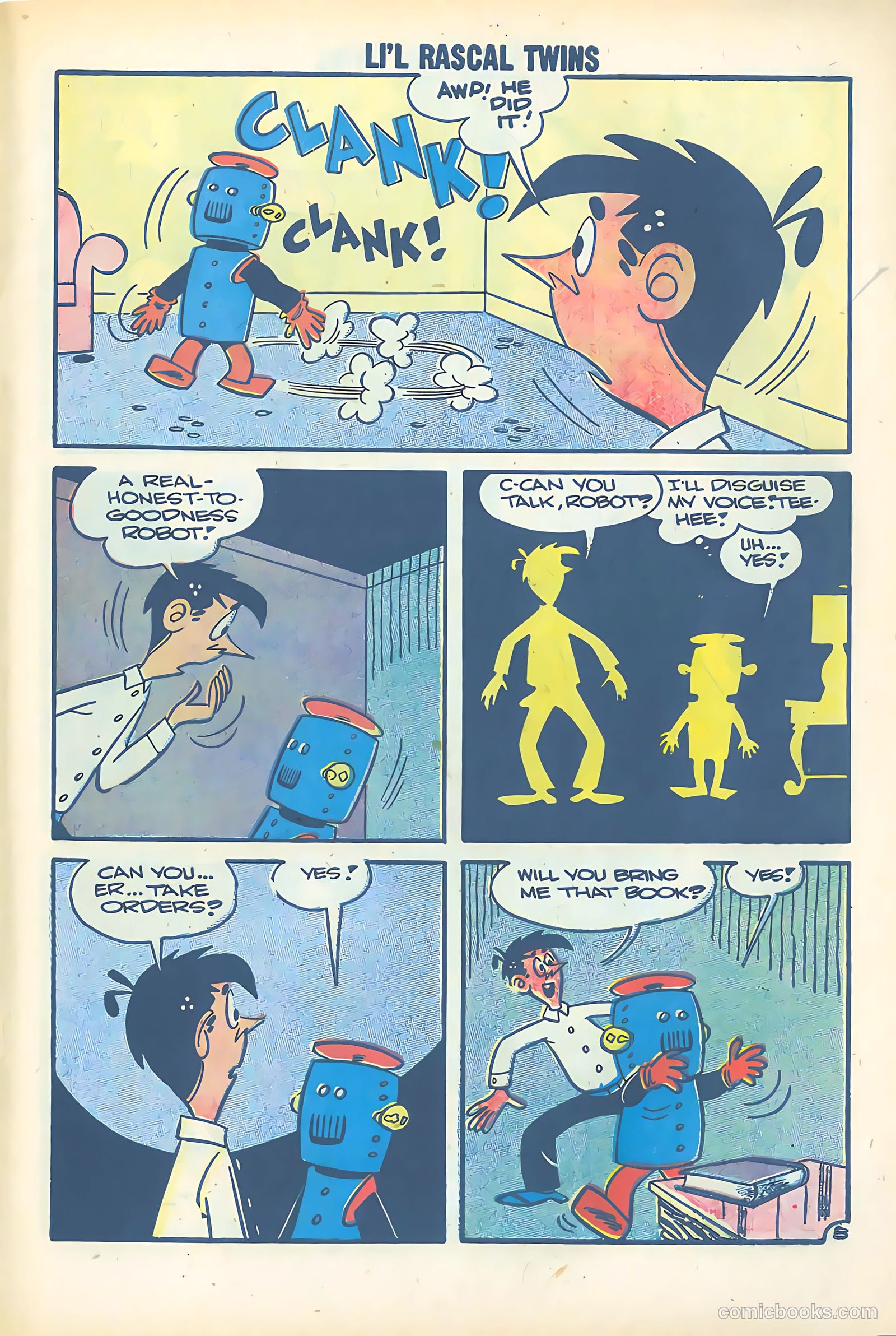 Li'l Rascal Twins #11 (1958) — page 31 of 36