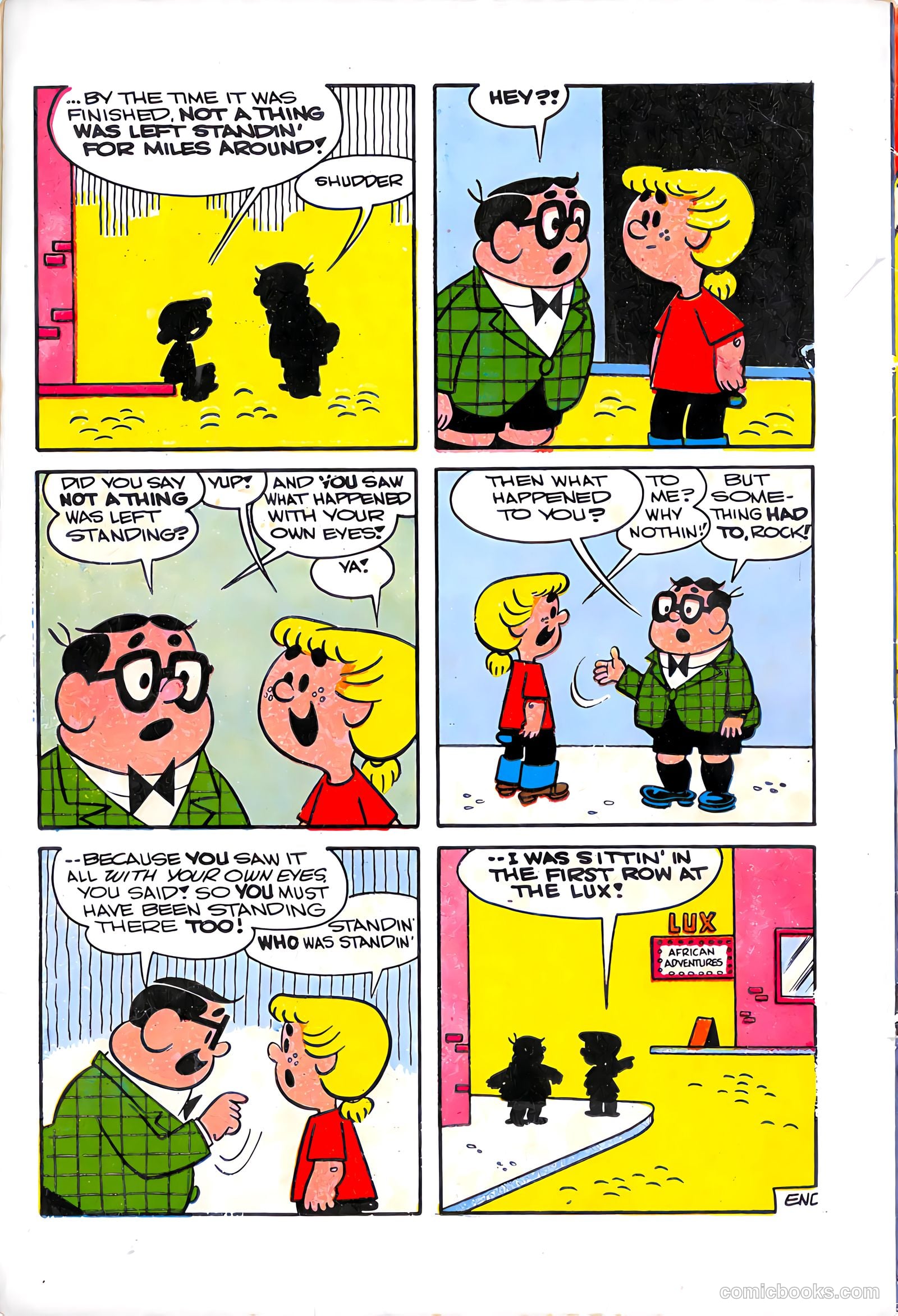 Li'l Rascal Twins #11 (1958) — page 36 of 36