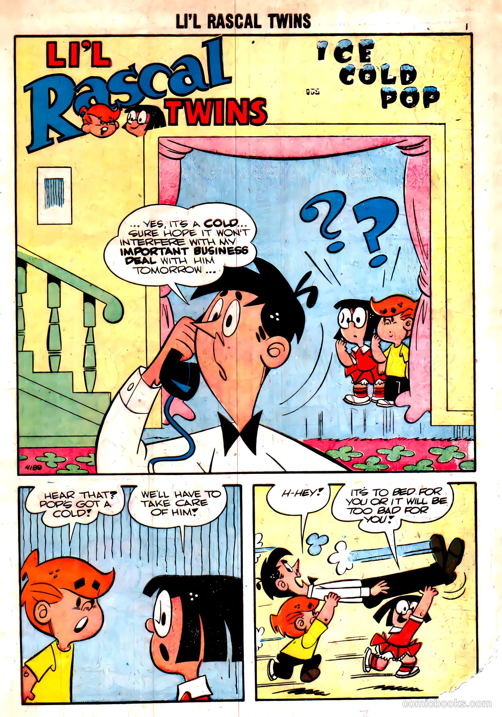 Li'l Rascal Twins #12 (1958) — page 3 of 36