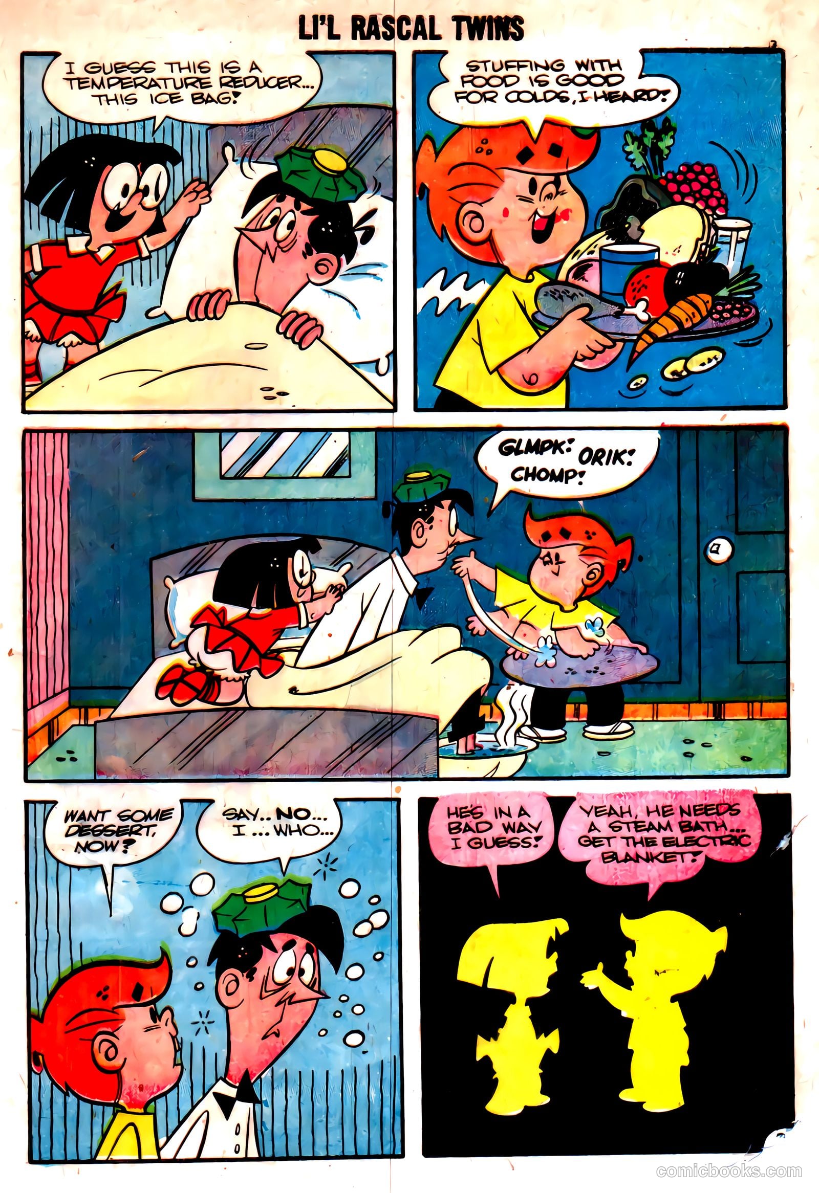 Li'l Rascal Twins #12 (1958) — page 5 of 36