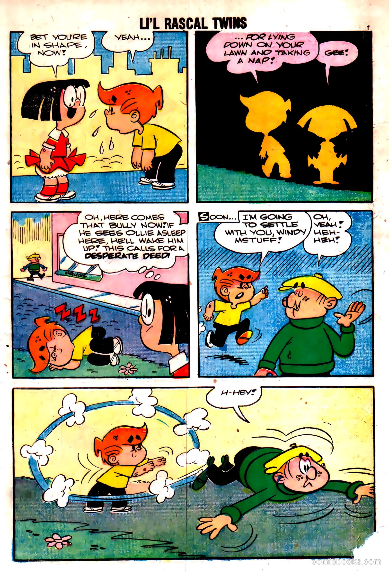 Li'l Rascal Twins #12 (1958) — page 11 of 36