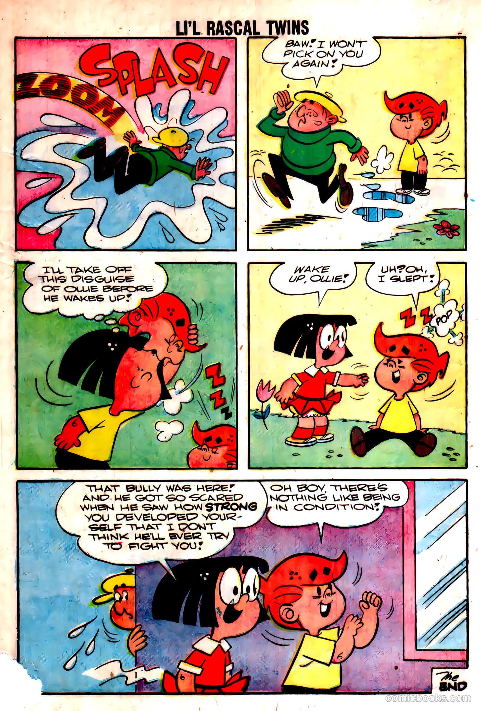 Li'l Rascal Twins #12 (1958) — page 12 of 36