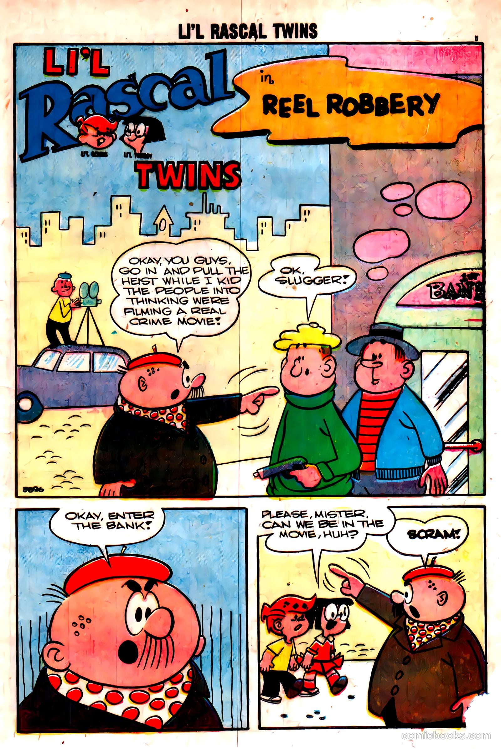 Li'l Rascal Twins #12 (1958) — page 13 of 36