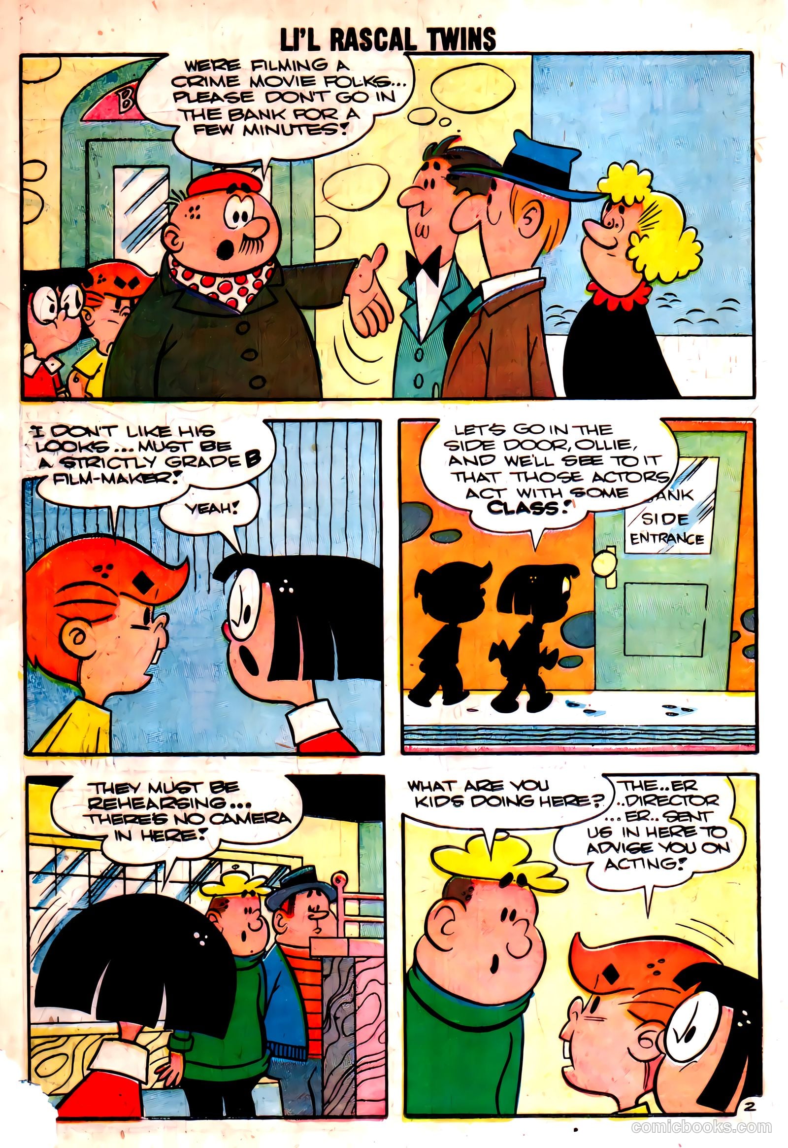 Li'l Rascal Twins #12 (1958) — page 14 of 36