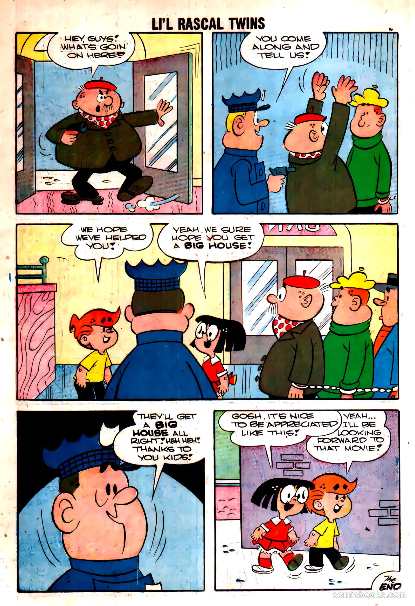 Li'l Rascal Twins #12 (1958) — page 18 of 36