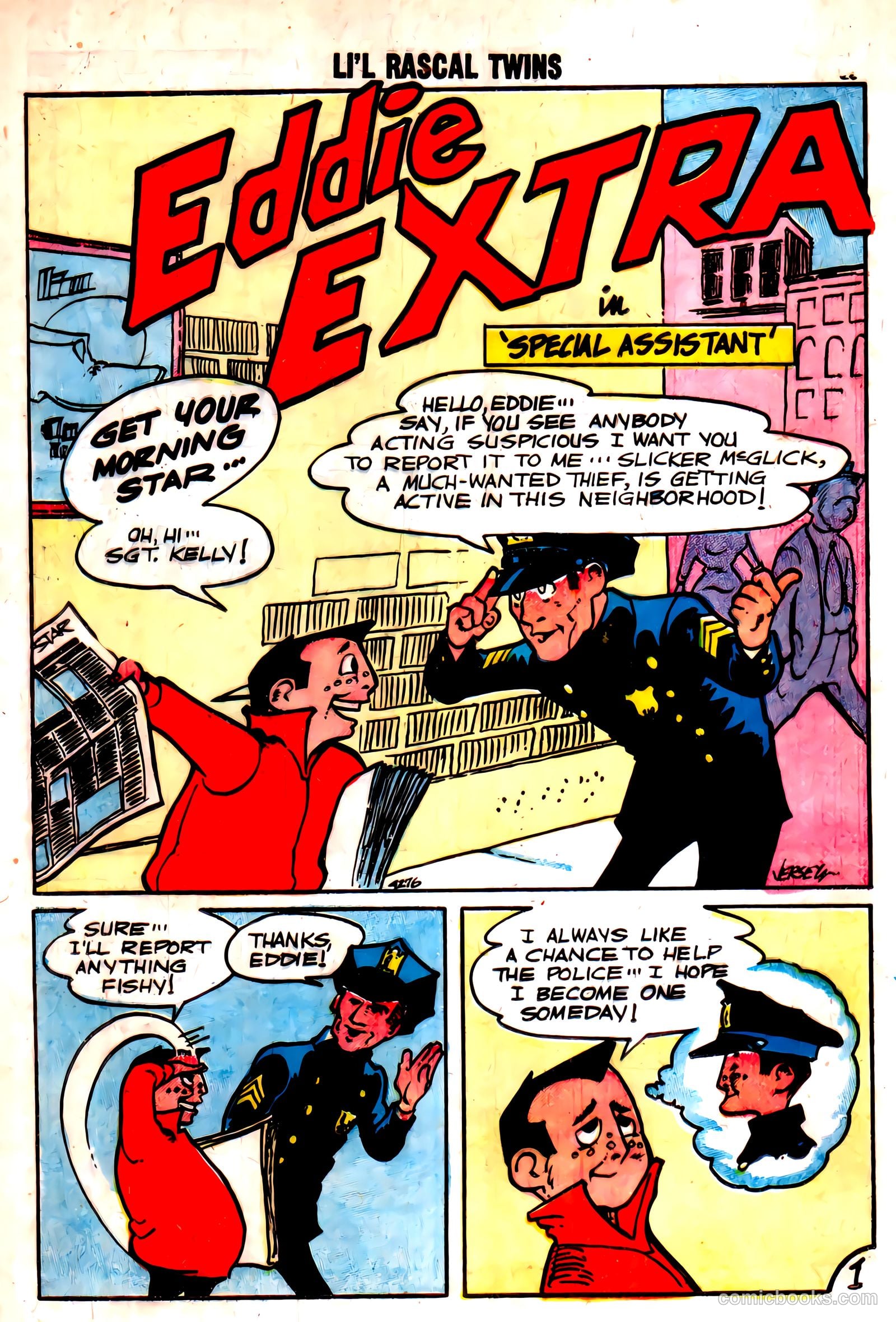 Li'l Rascal Twins #12 (1958) — page 24 of 36