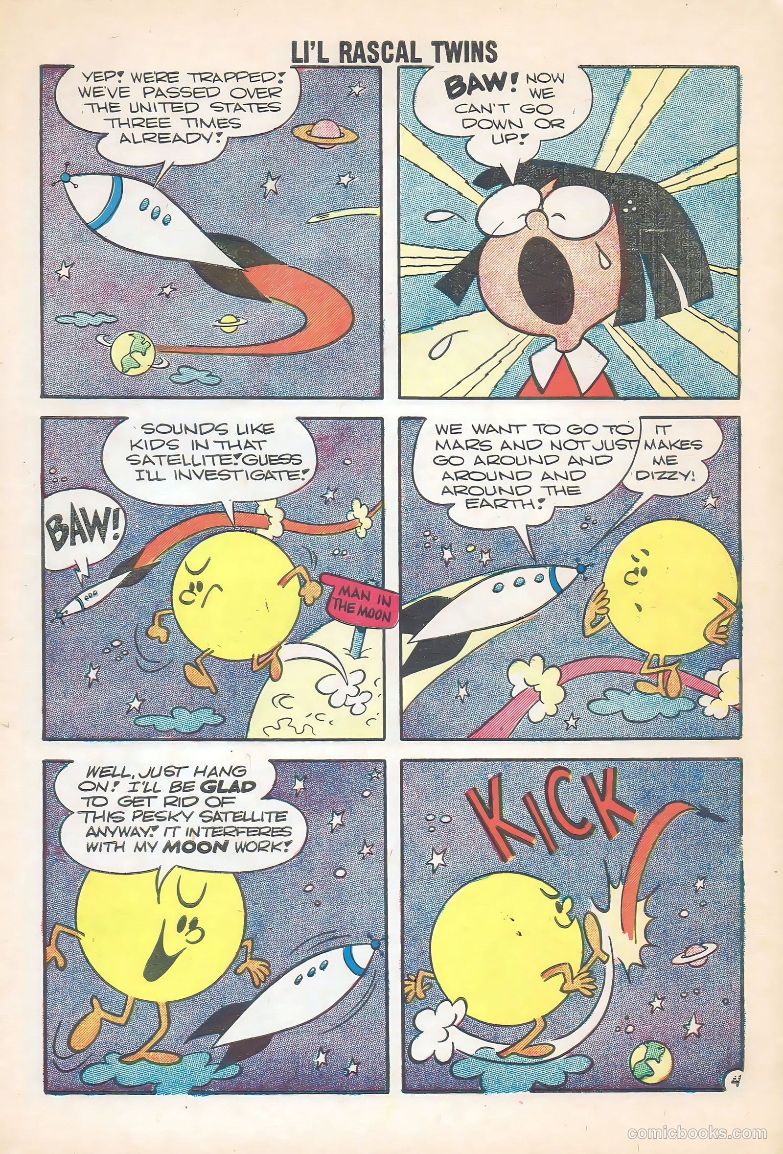 Li'l Rascal Twins #13 (1959) — page 7 of 36