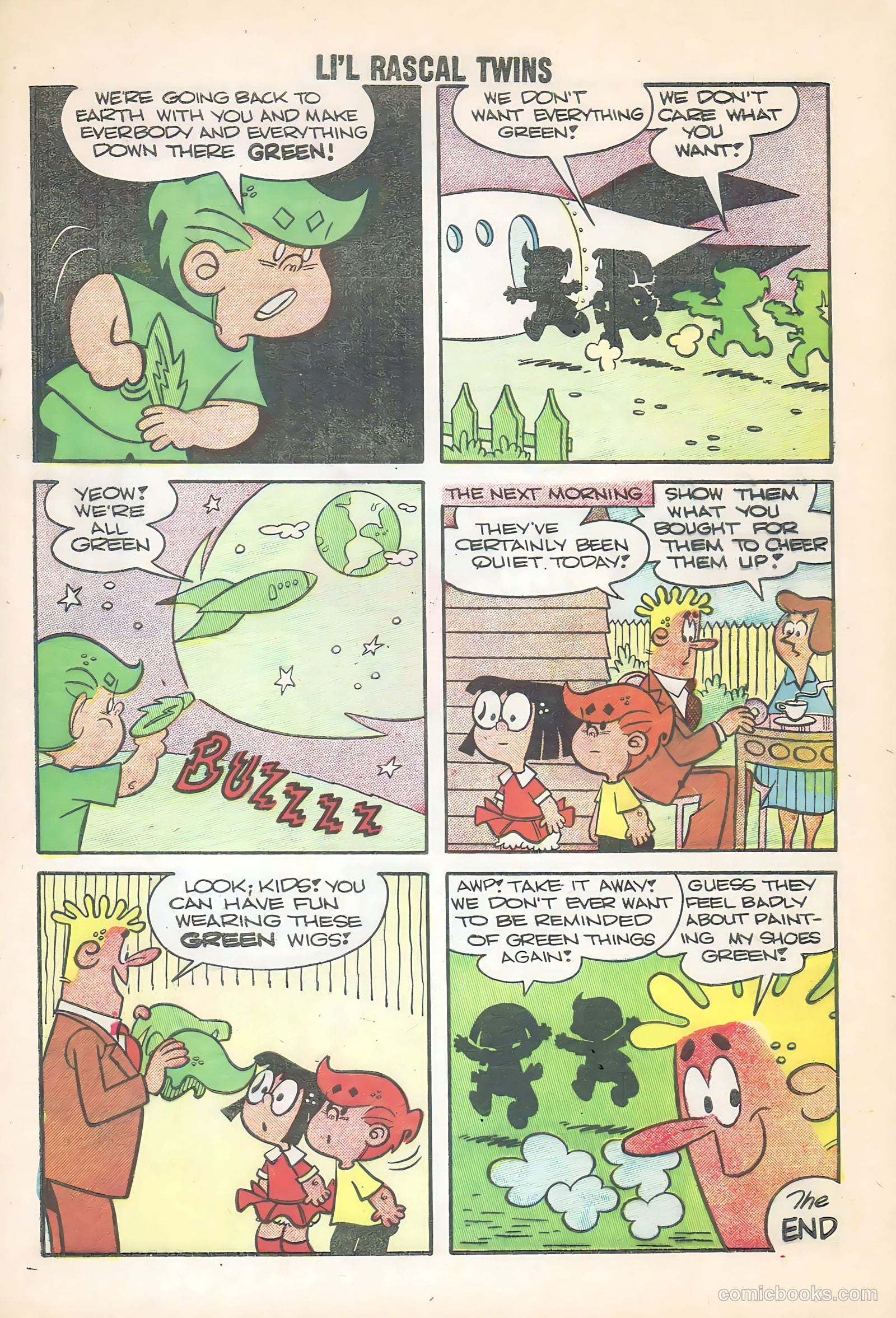 Li'l Rascal Twins #13 (1959) — page 9 of 36