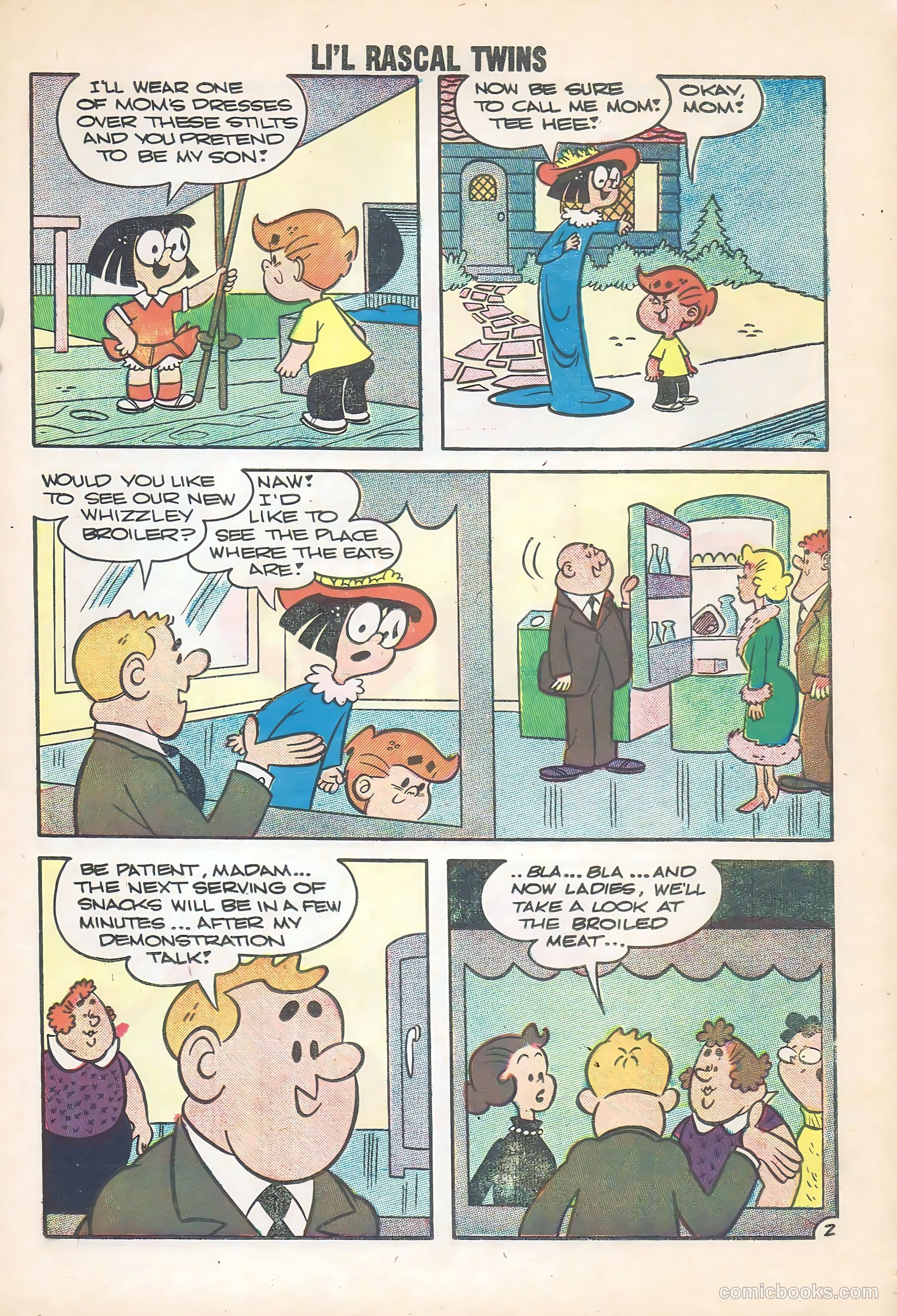 Li'l Rascal Twins #13 (1959) — page 11 of 36