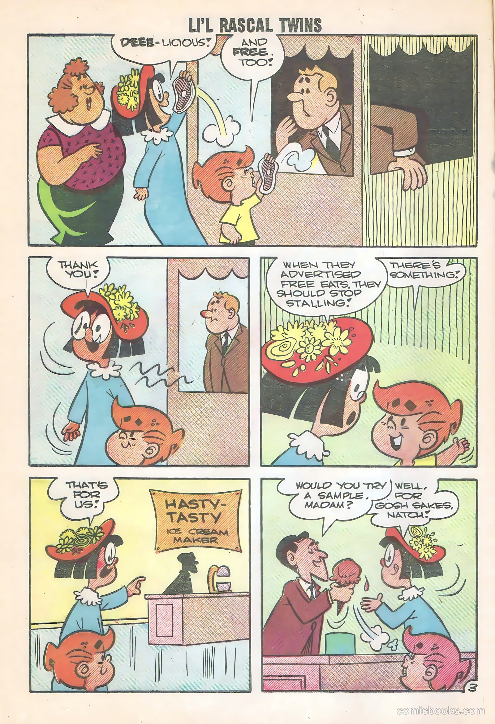 Li'l Rascal Twins #13 (1959) — page 12 of 36