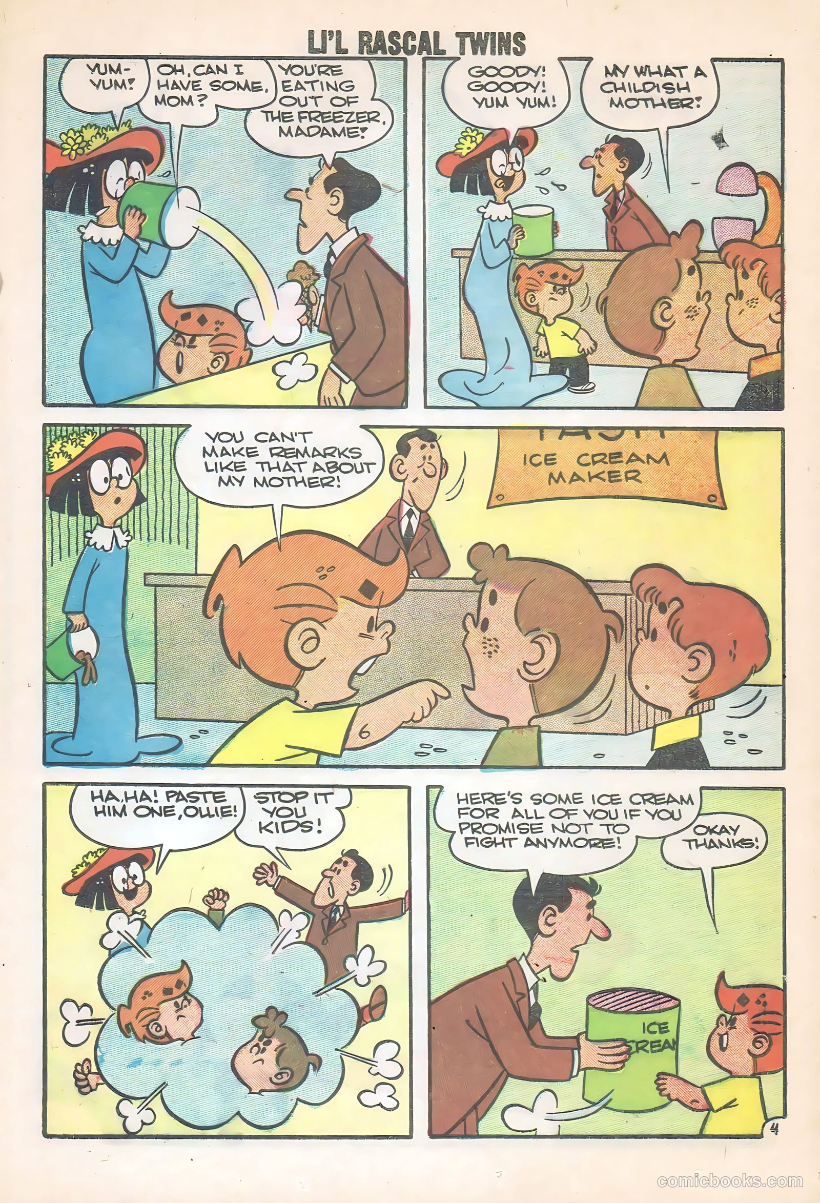 Li'l Rascal Twins #13 (1959) — page 13 of 36