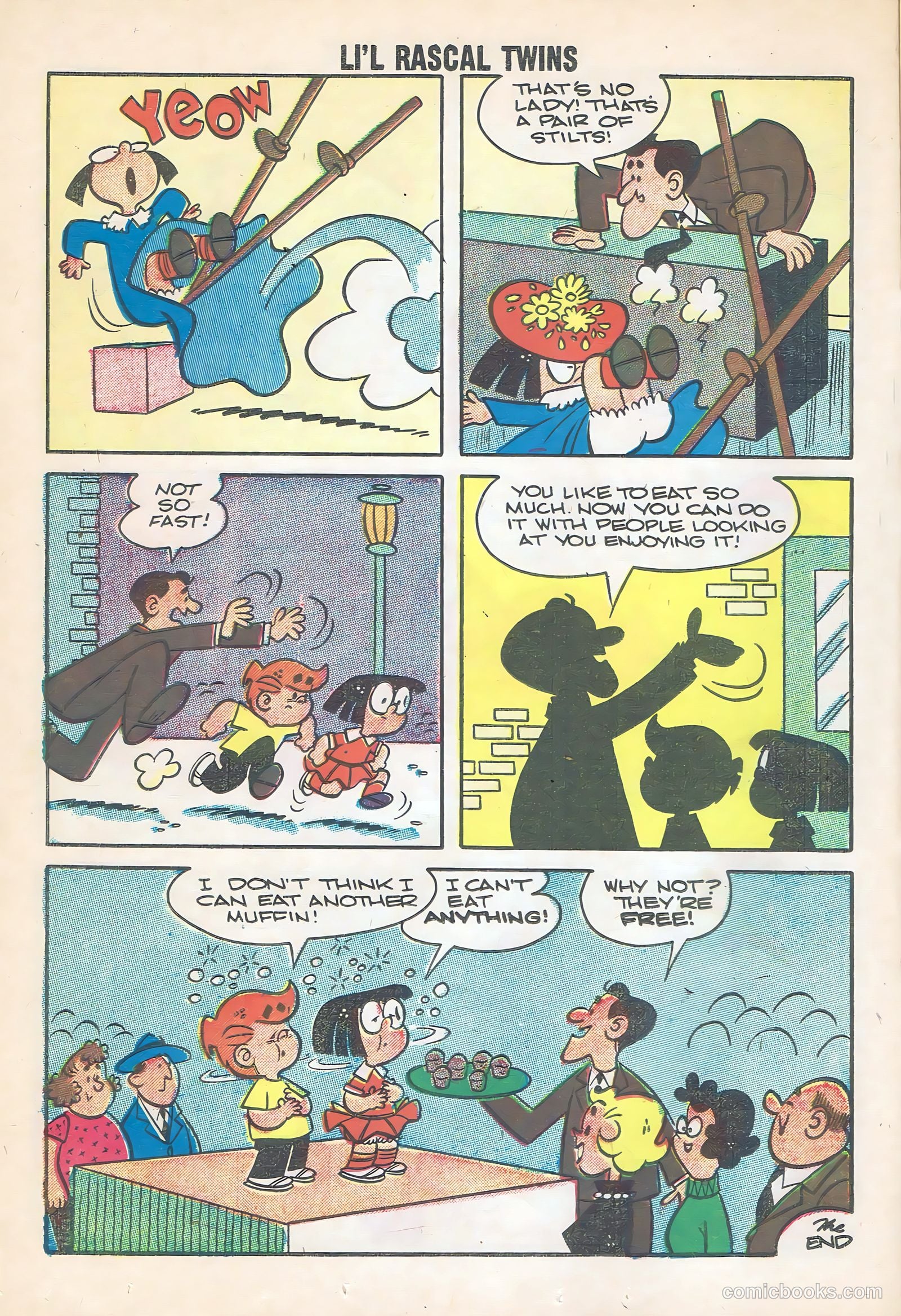 Li'l Rascal Twins #13 (1959) — page 14 of 36