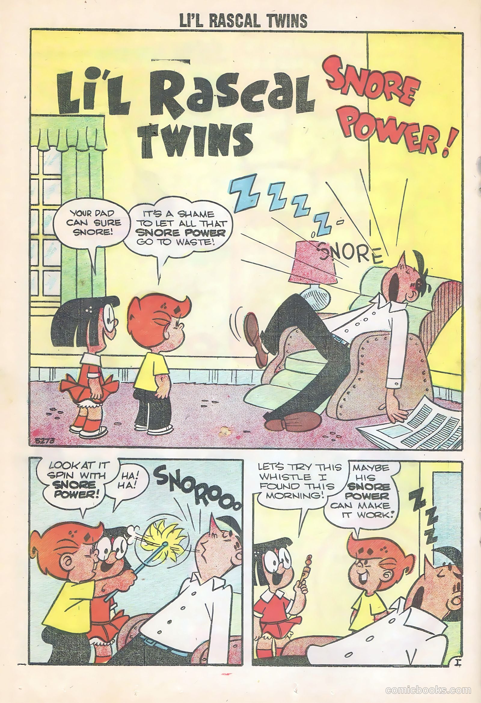 Li'l Rascal Twins #13 (1959) — page 16 of 36
