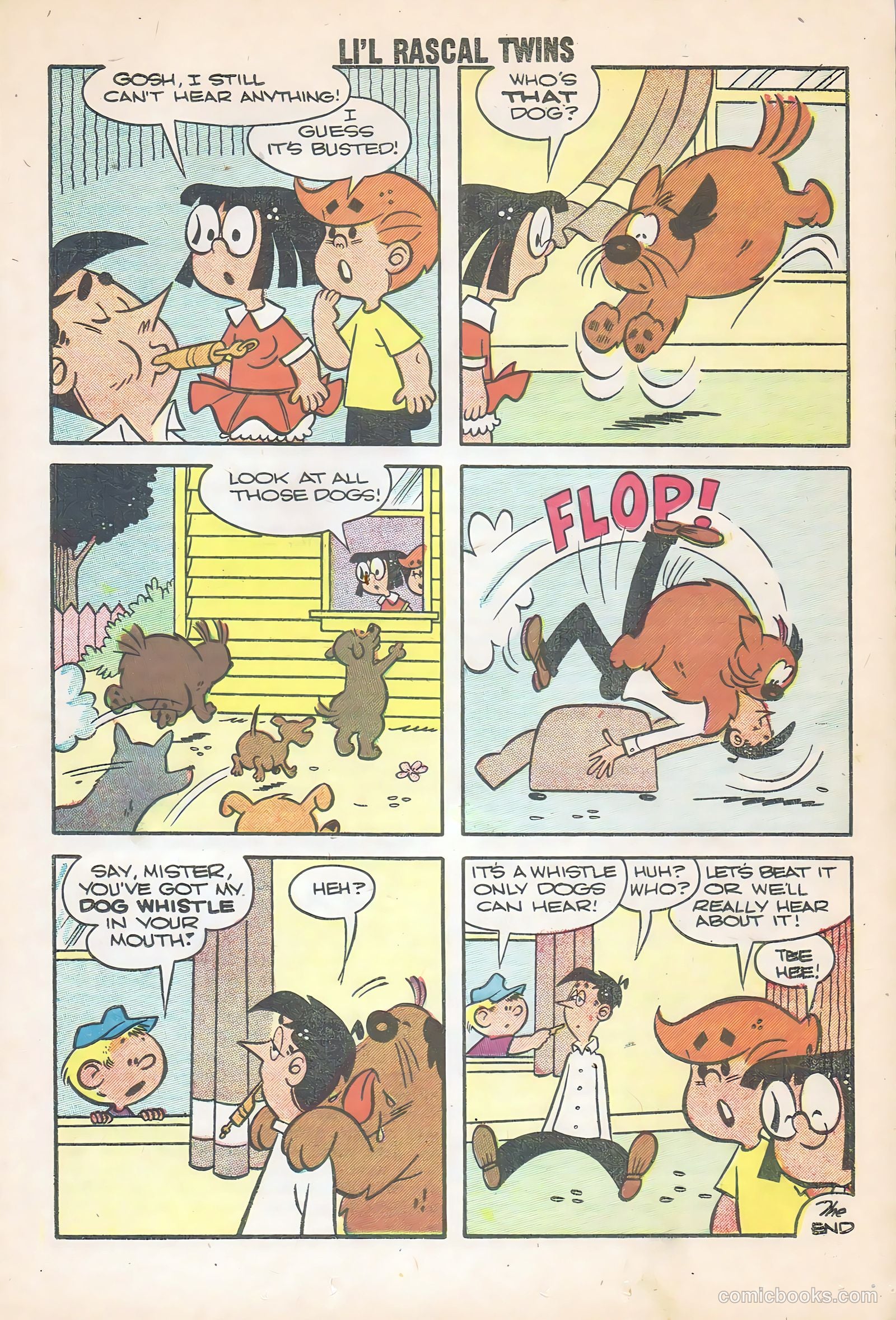 Li'l Rascal Twins #13 (1959) — page 17 of 36