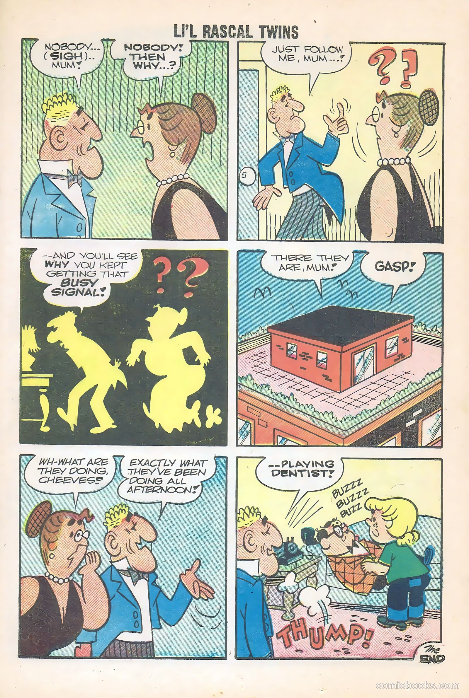 Li'l Rascal Twins #13 (1959) — page 21 of 36