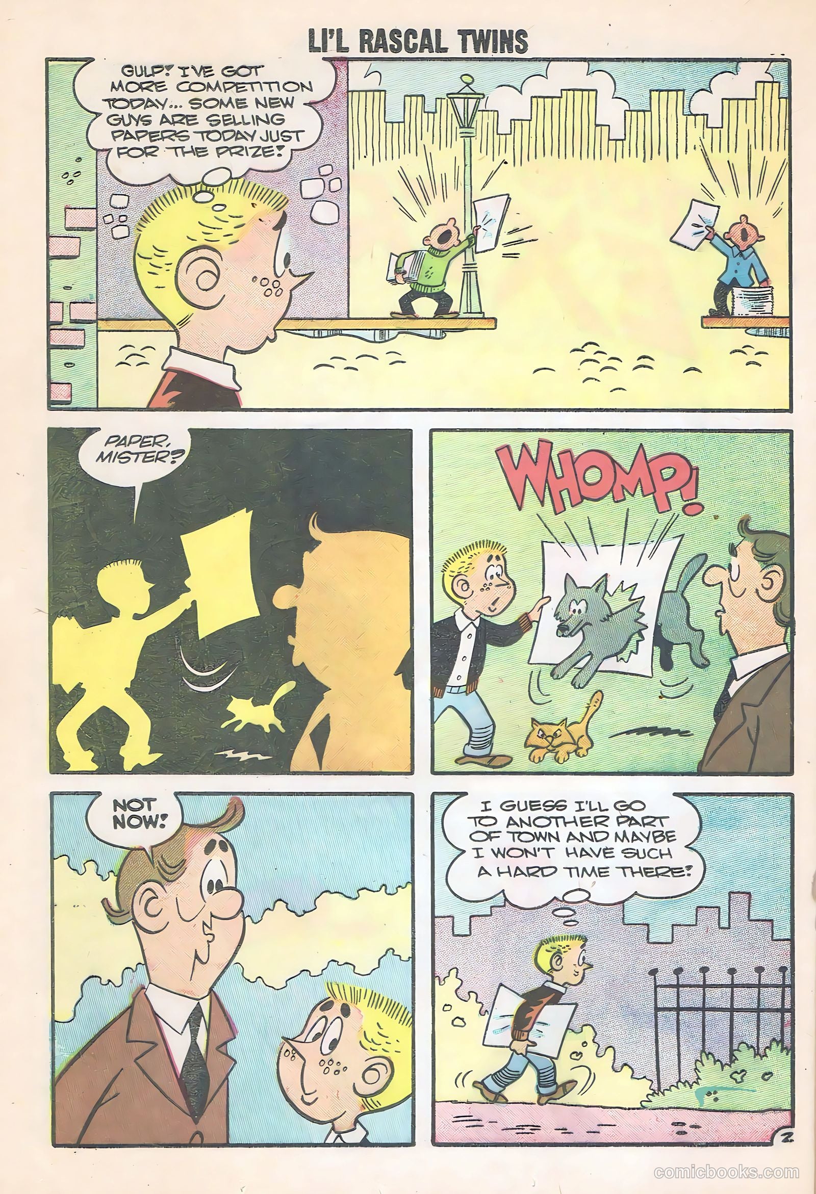 Li'l Rascal Twins #13 (1959) — page 24 of 36