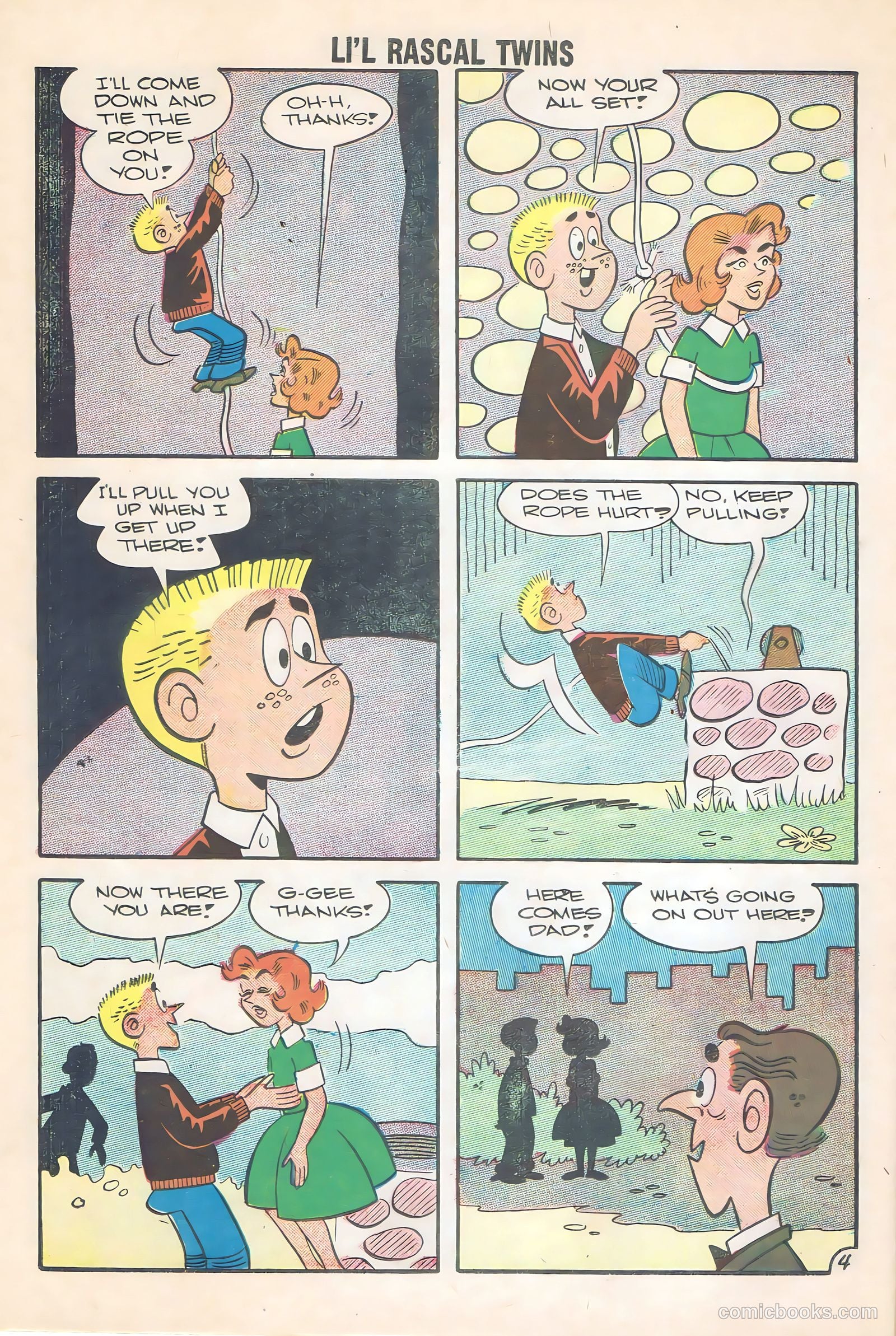 Li'l Rascal Twins #13 (1959) — page 26 of 36