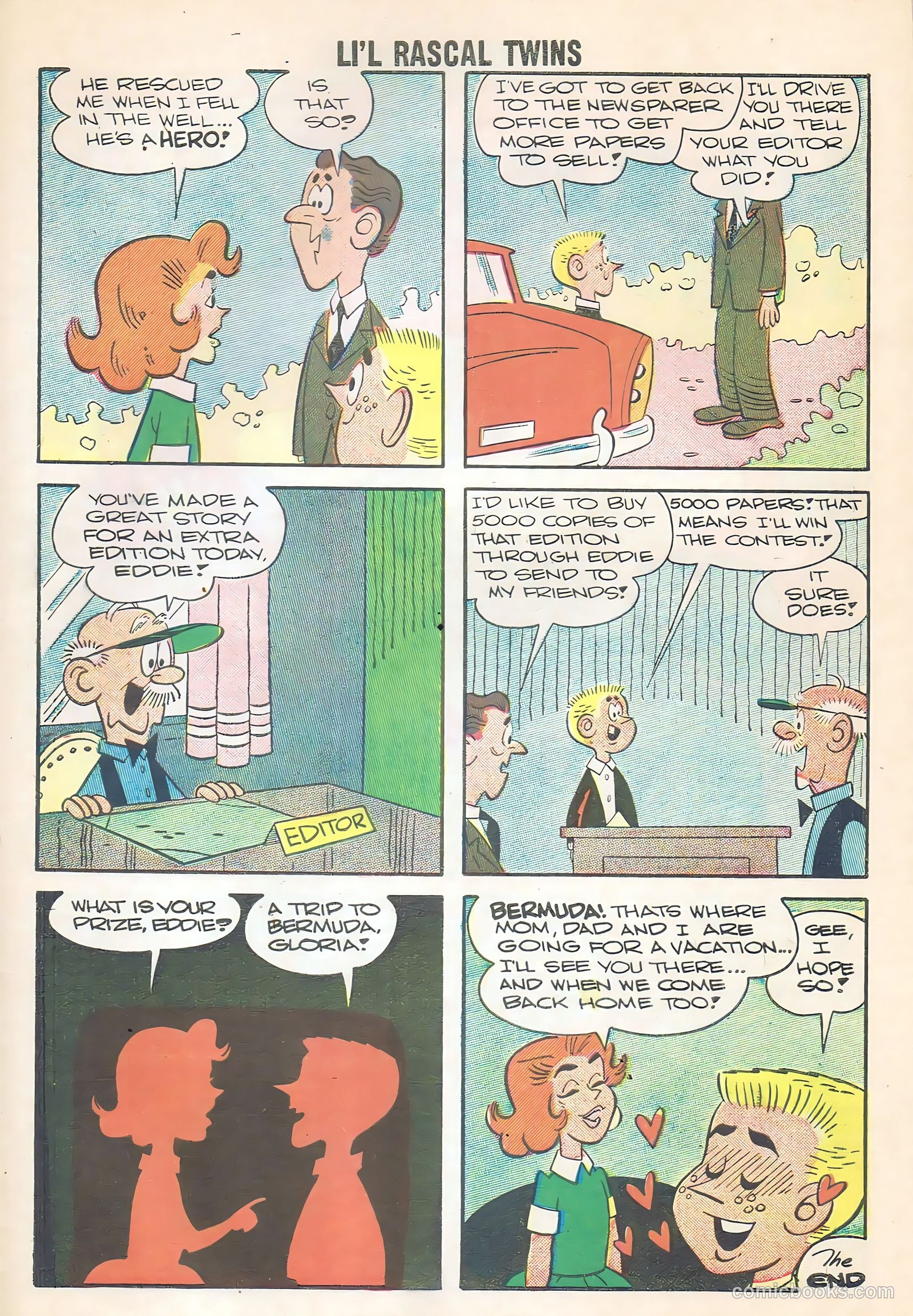 Li'l Rascal Twins #13 (1959) — page 27 of 36