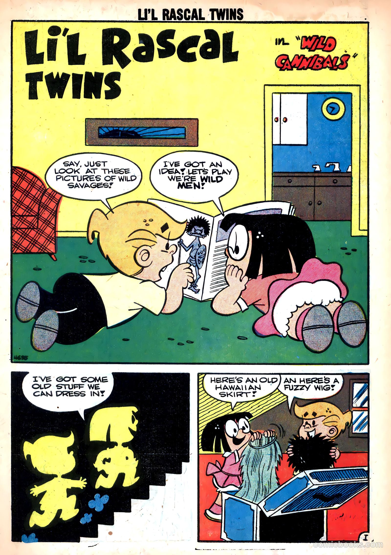 Li'l Rascal Twins #14 (1959) — page 3 of 35