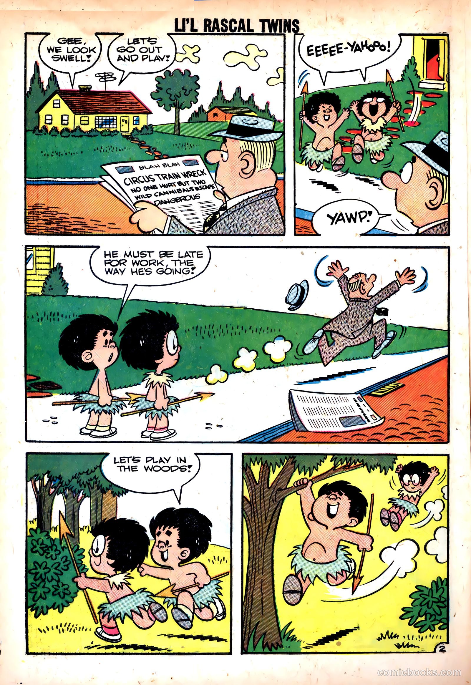 Li'l Rascal Twins #14 (1959) — page 4 of 35