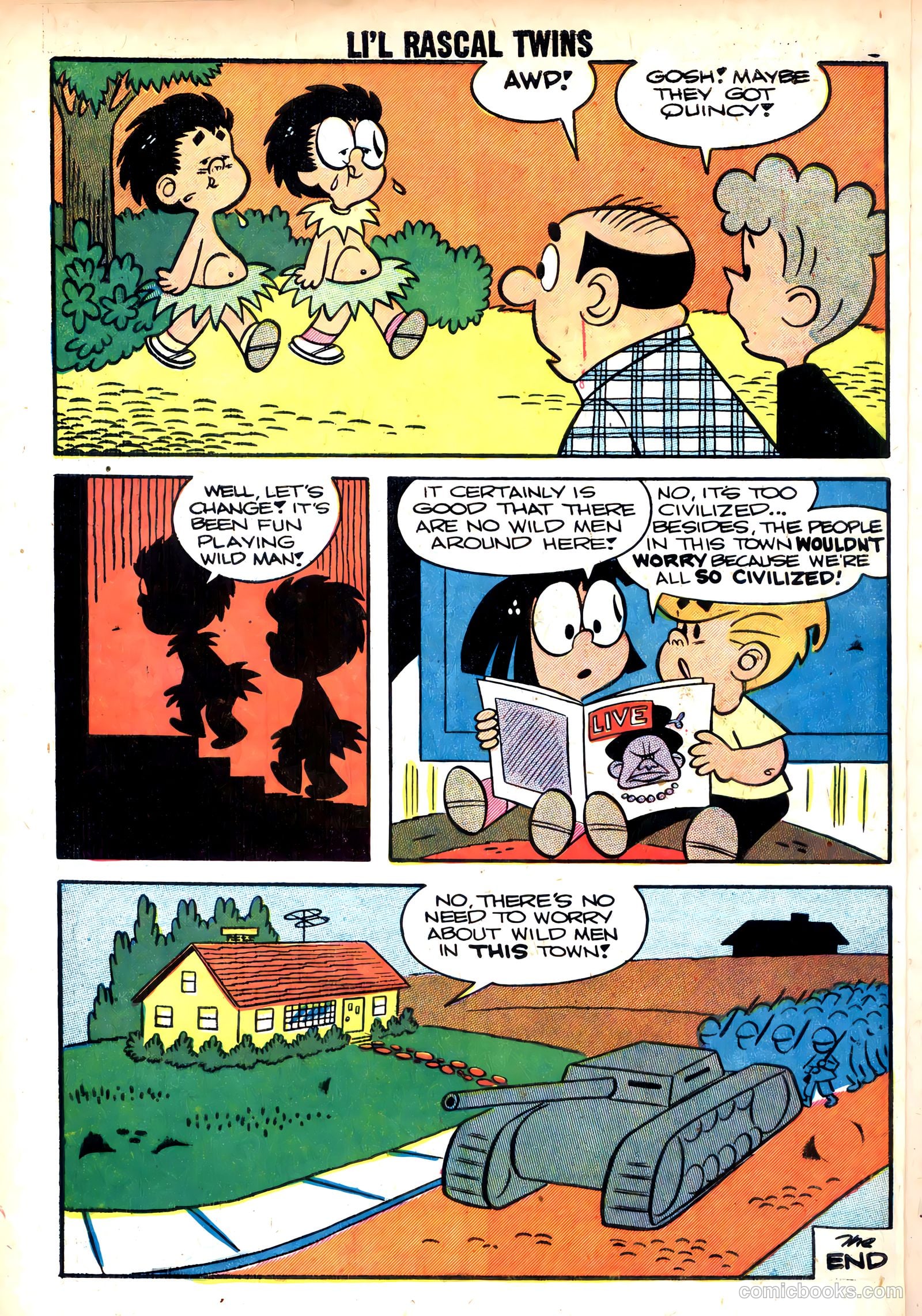 Li'l Rascal Twins #14 (1959) — page 8 of 35