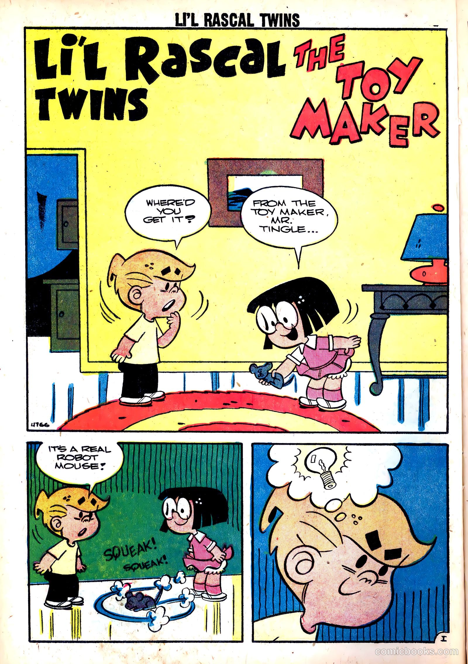 Li'l Rascal Twins #14 (1959) — page 11 of 35