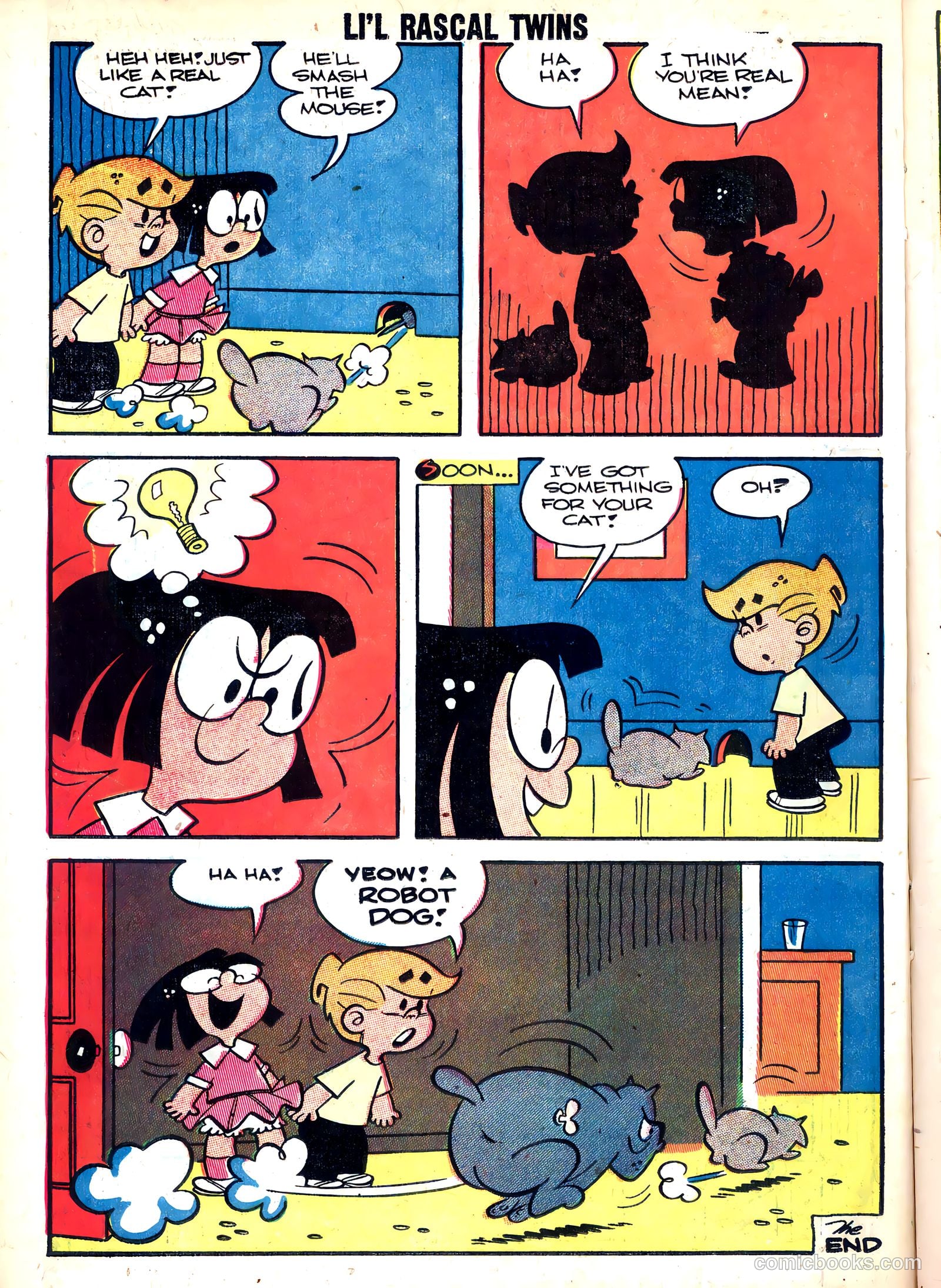 Li'l Rascal Twins #14 (1959) — page 13 of 35