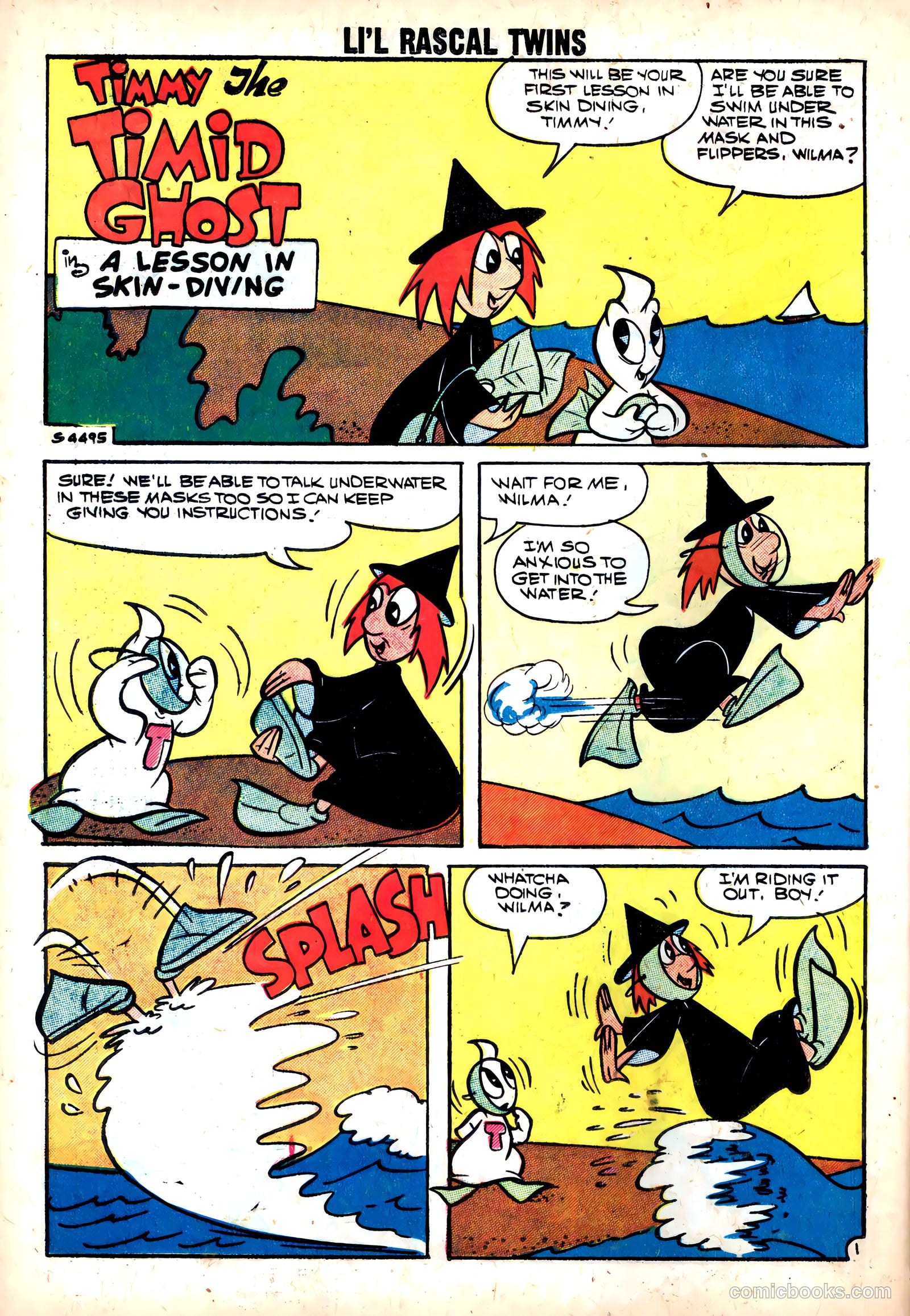 Li'l Rascal Twins #14 (1959) — page 23 of 35