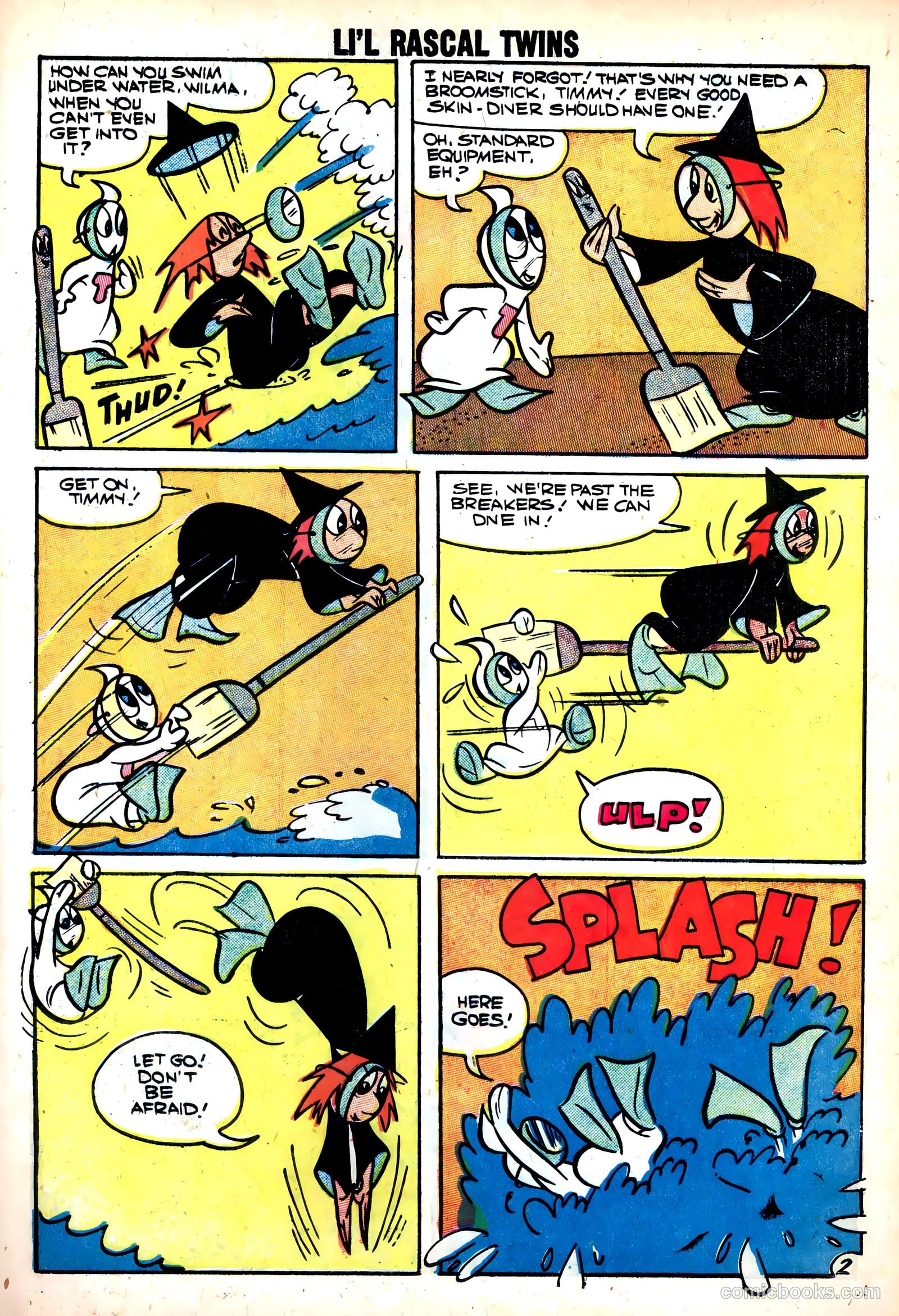 Li'l Rascal Twins #14 (1959) — page 24 of 35