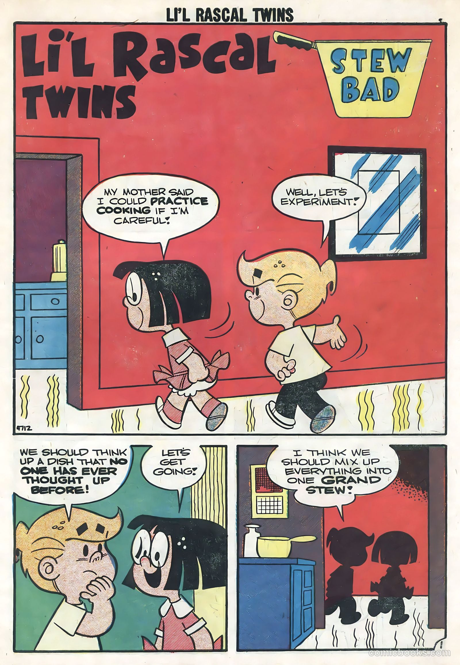 Li'l Rascal Twins #15 (1959) — page 3 of 36