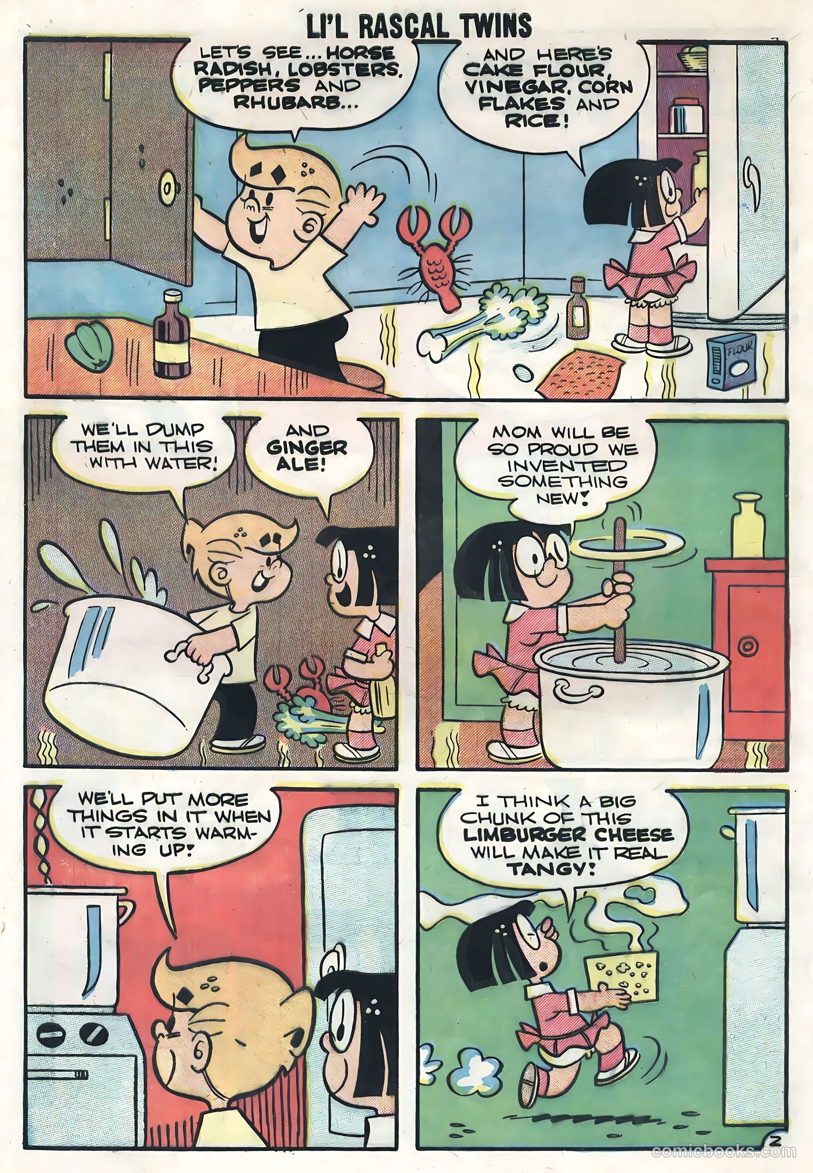 Li'l Rascal Twins #15 (1959) — page 4 of 36