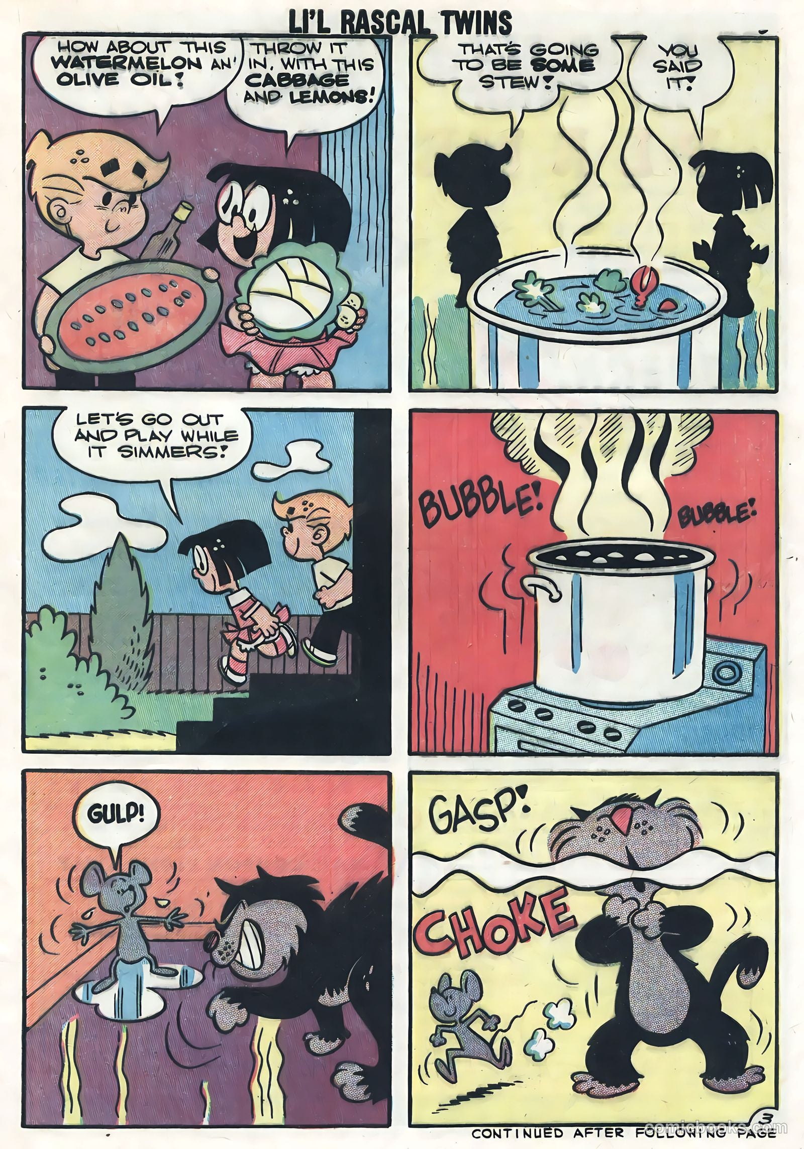 Li'l Rascal Twins #15 (1959) — page 5 of 36