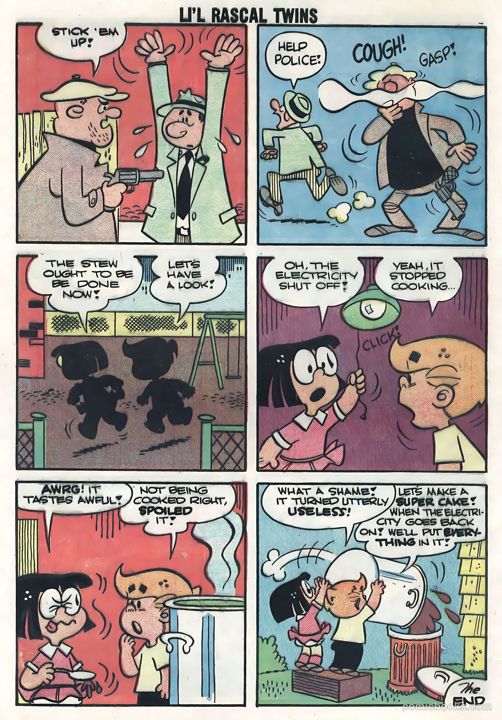 Li'l Rascal Twins #15 (1959) — page 8 of 36