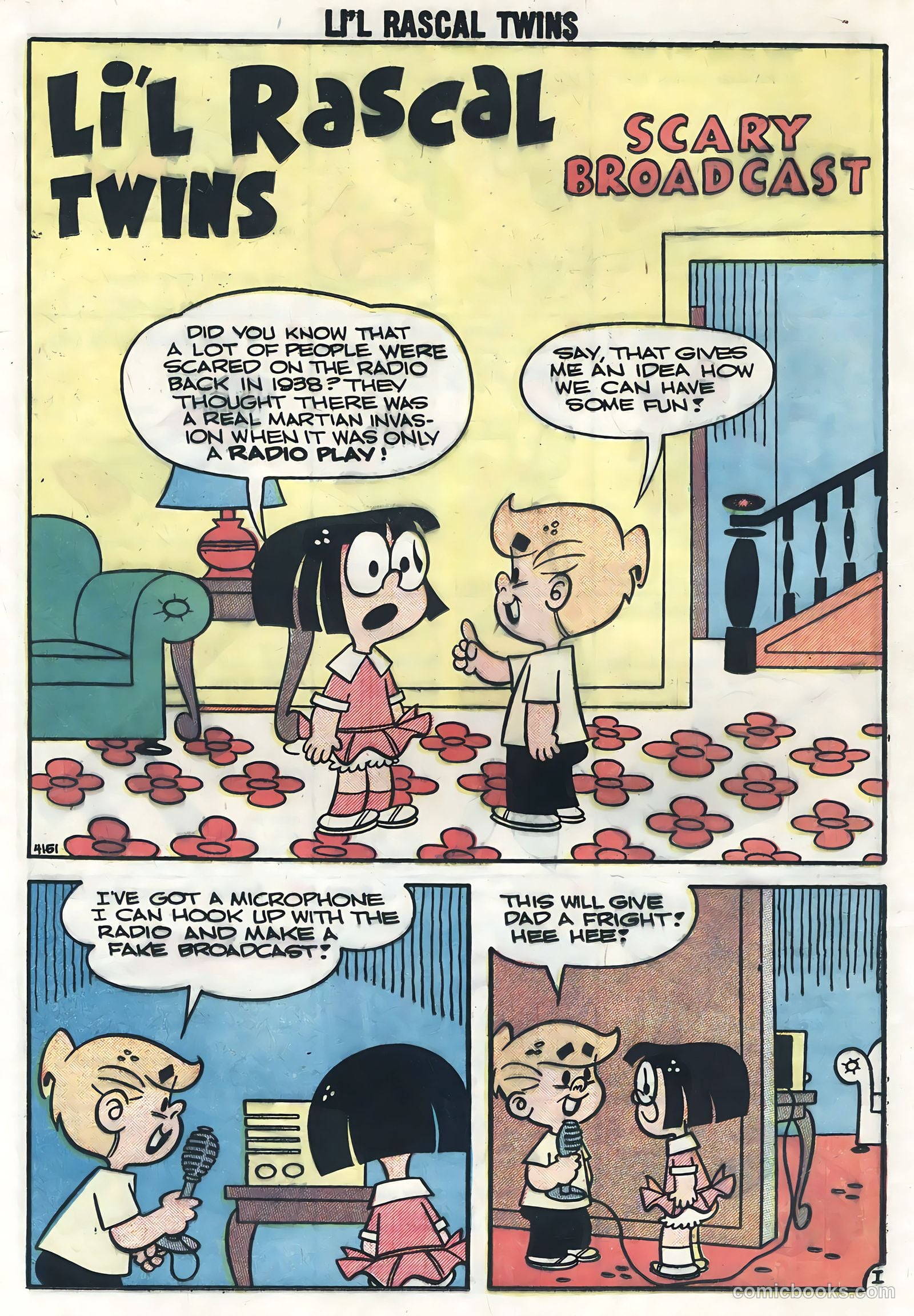 Li'l Rascal Twins #15 (1959) — page 12 of 36