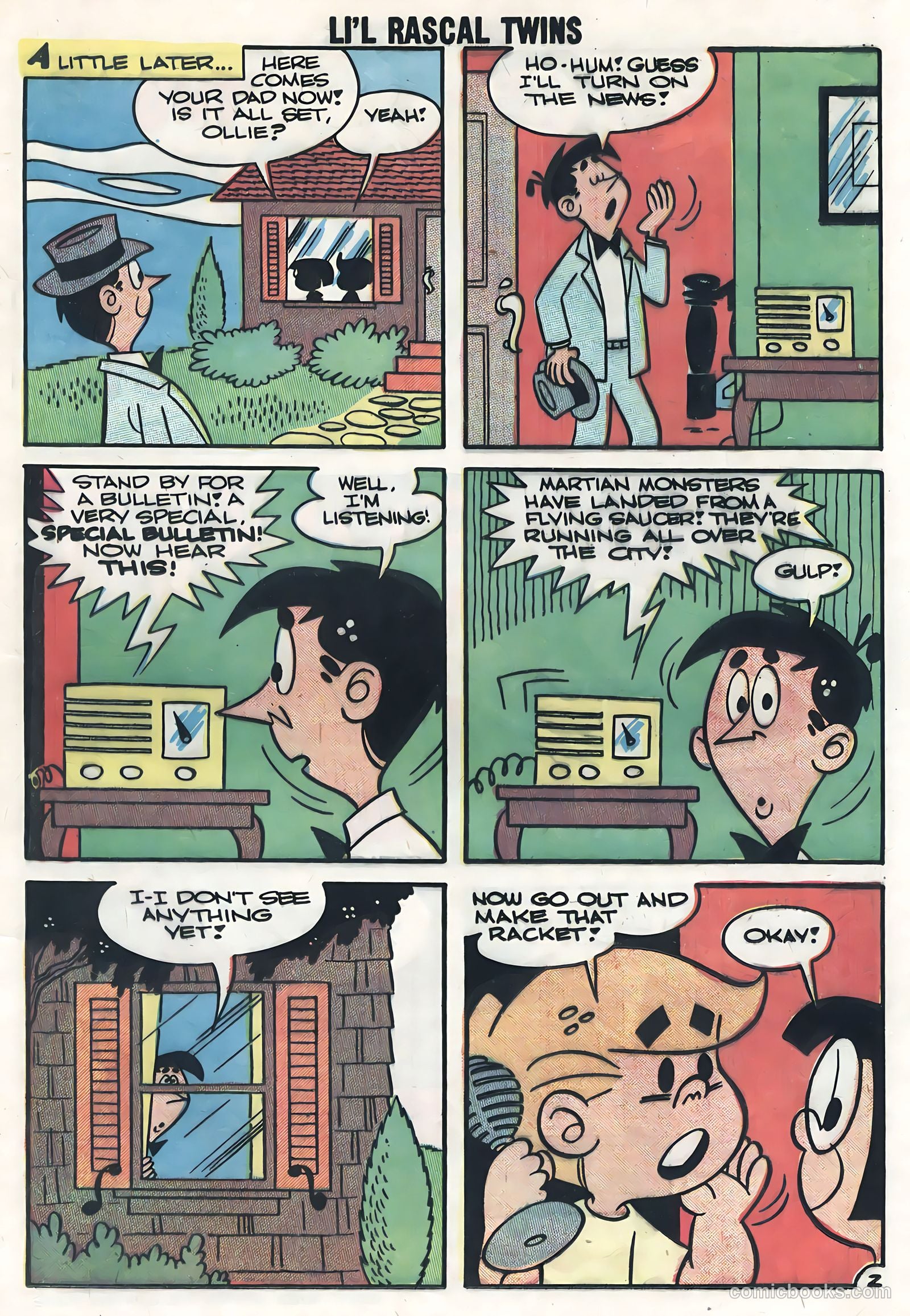 Li'l Rascal Twins #15 (1959) — page 13 of 36